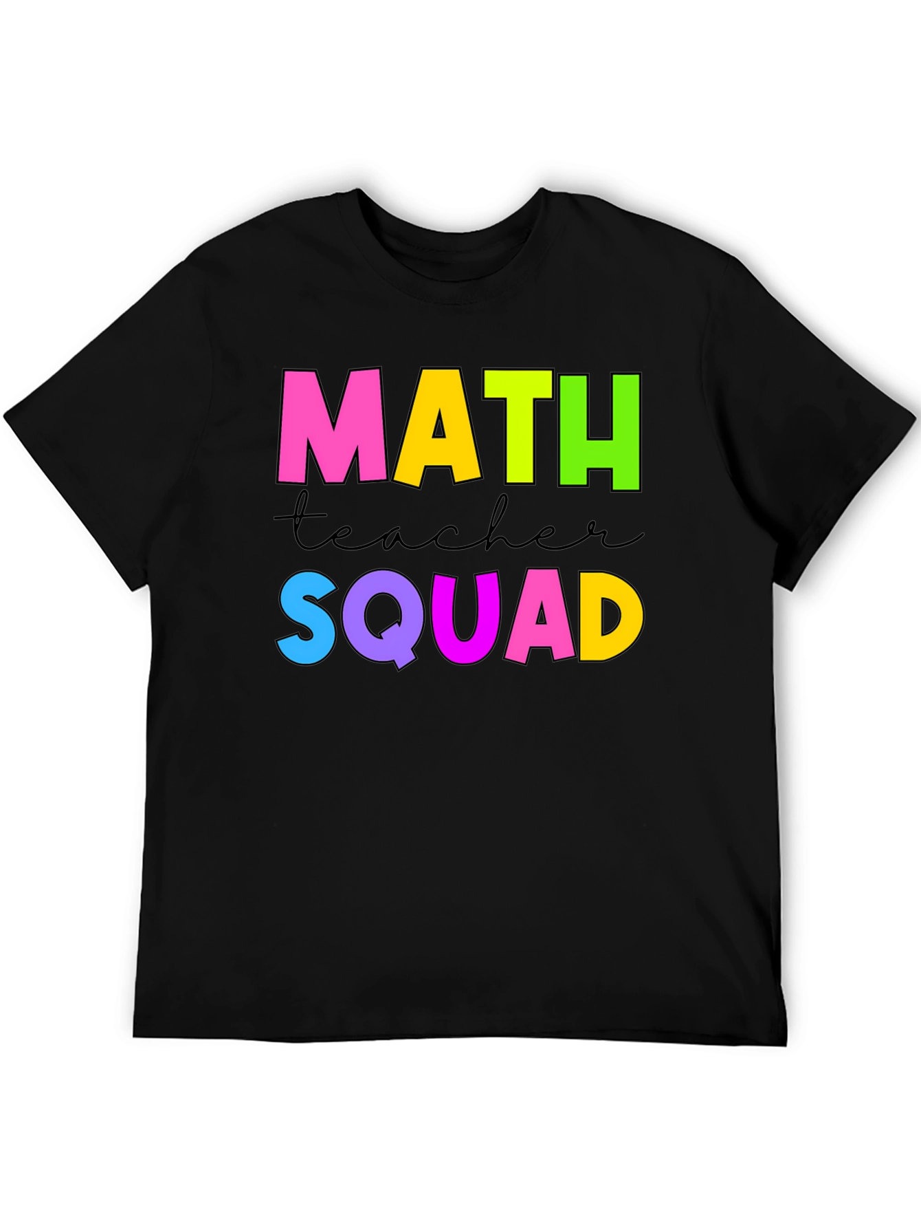Math Teacher Squad T-Shirt