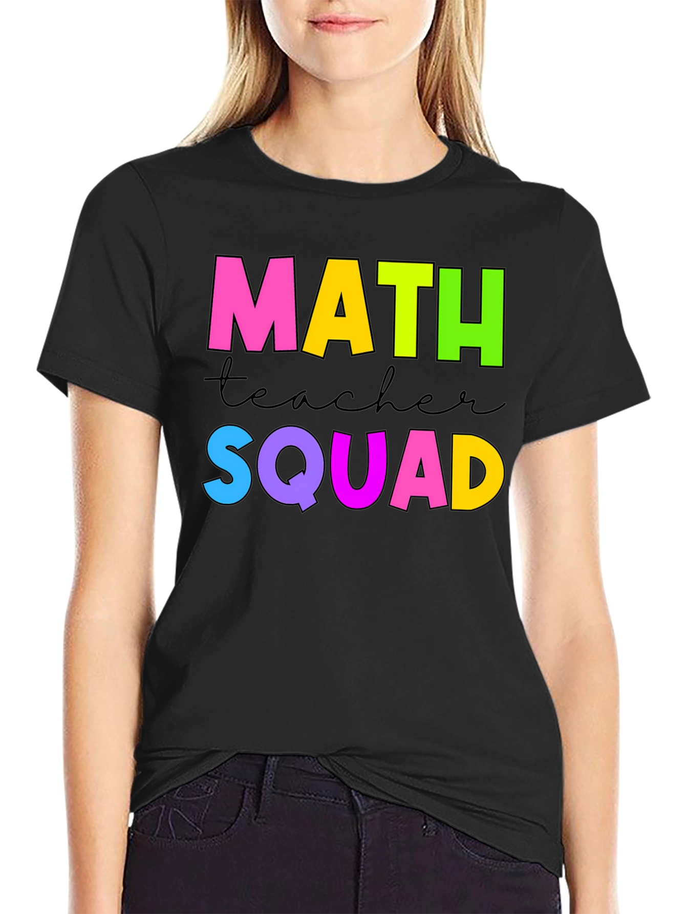 Math Teacher Squad T-Shirt
