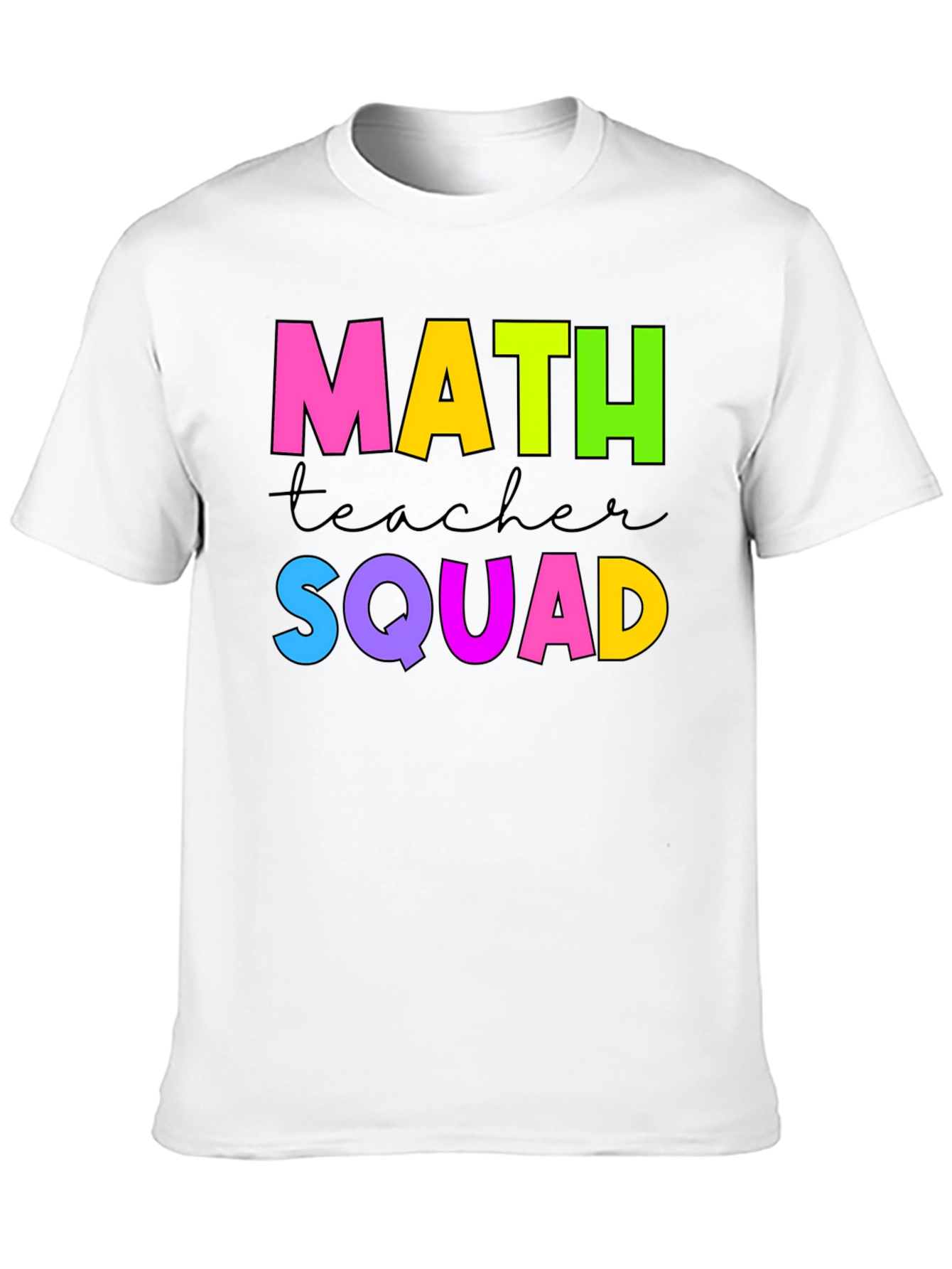 Math Teacher Squad T-Shirt