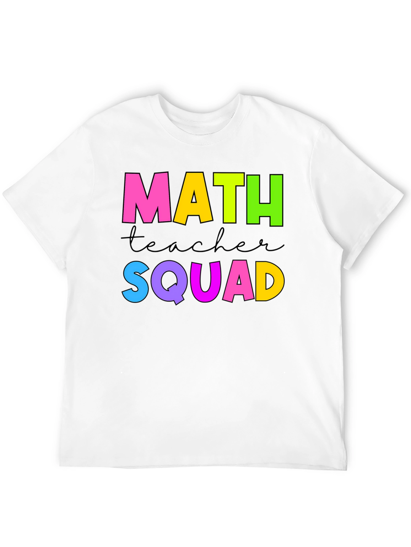 Math Teacher Squad T-Shirt