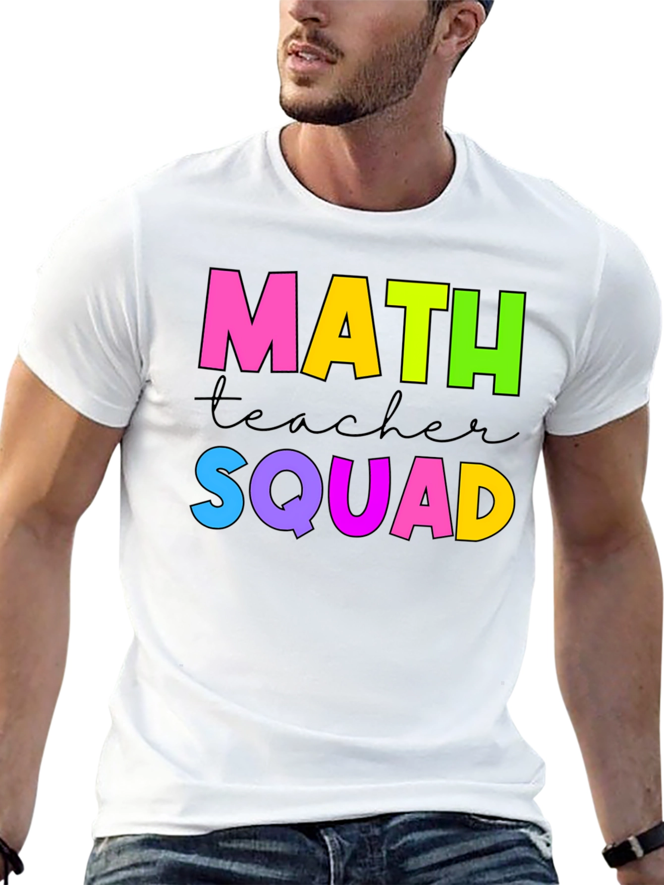 Math Teacher Squad T-Shirt