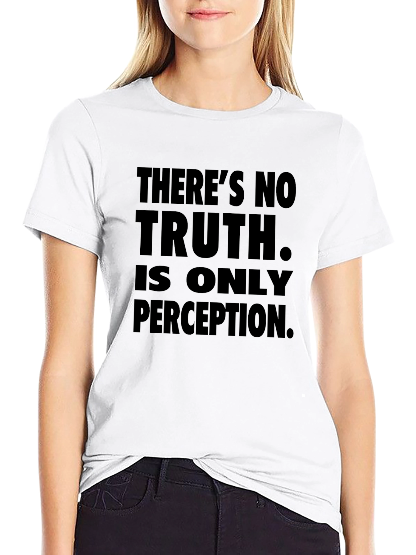 Philosophical Statement Graphic T-Shirt