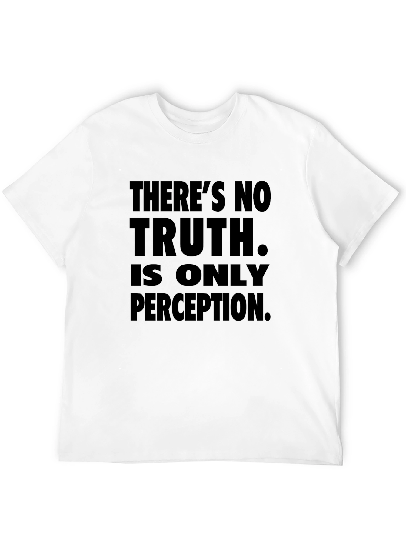 Philosophical Statement Graphic T-Shirt