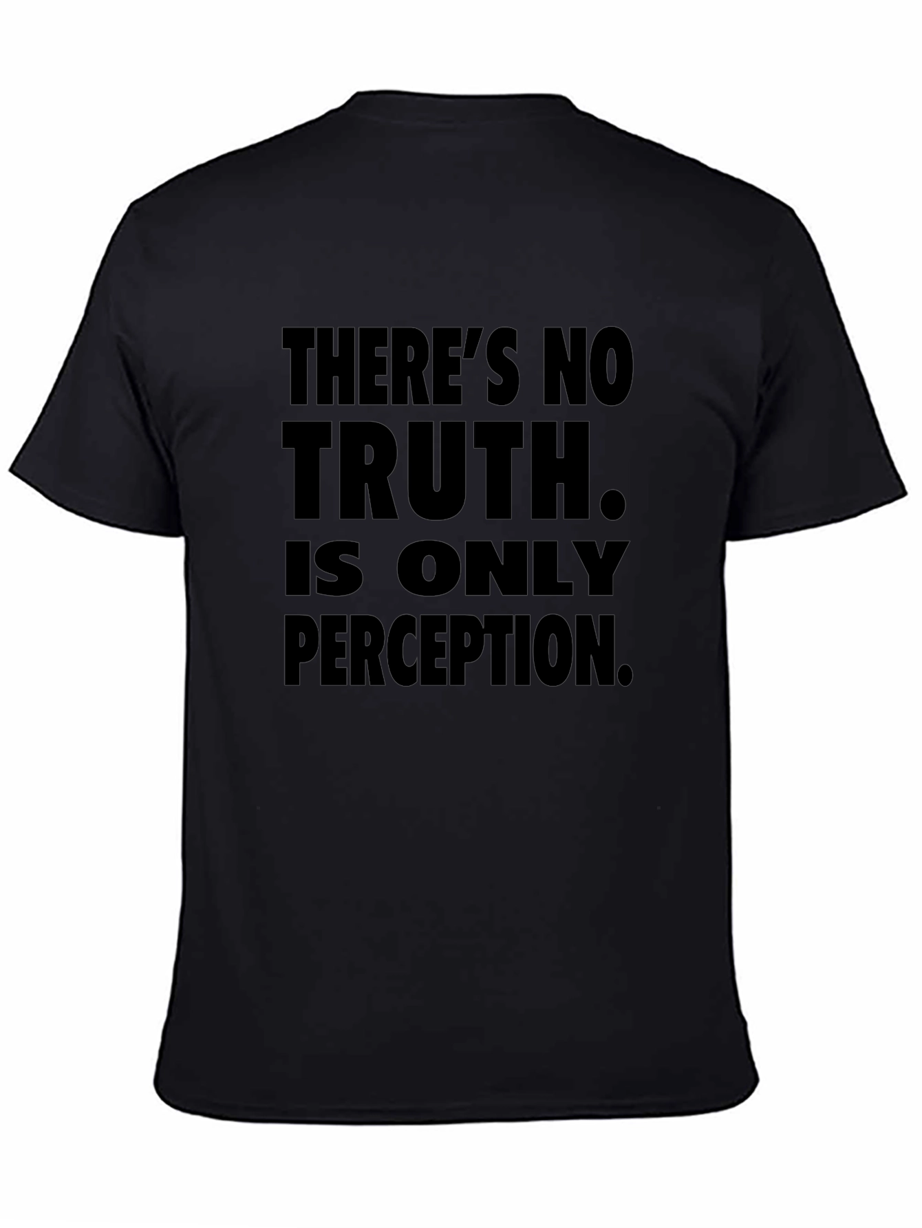 Philosophical Statement Graphic T-Shirt