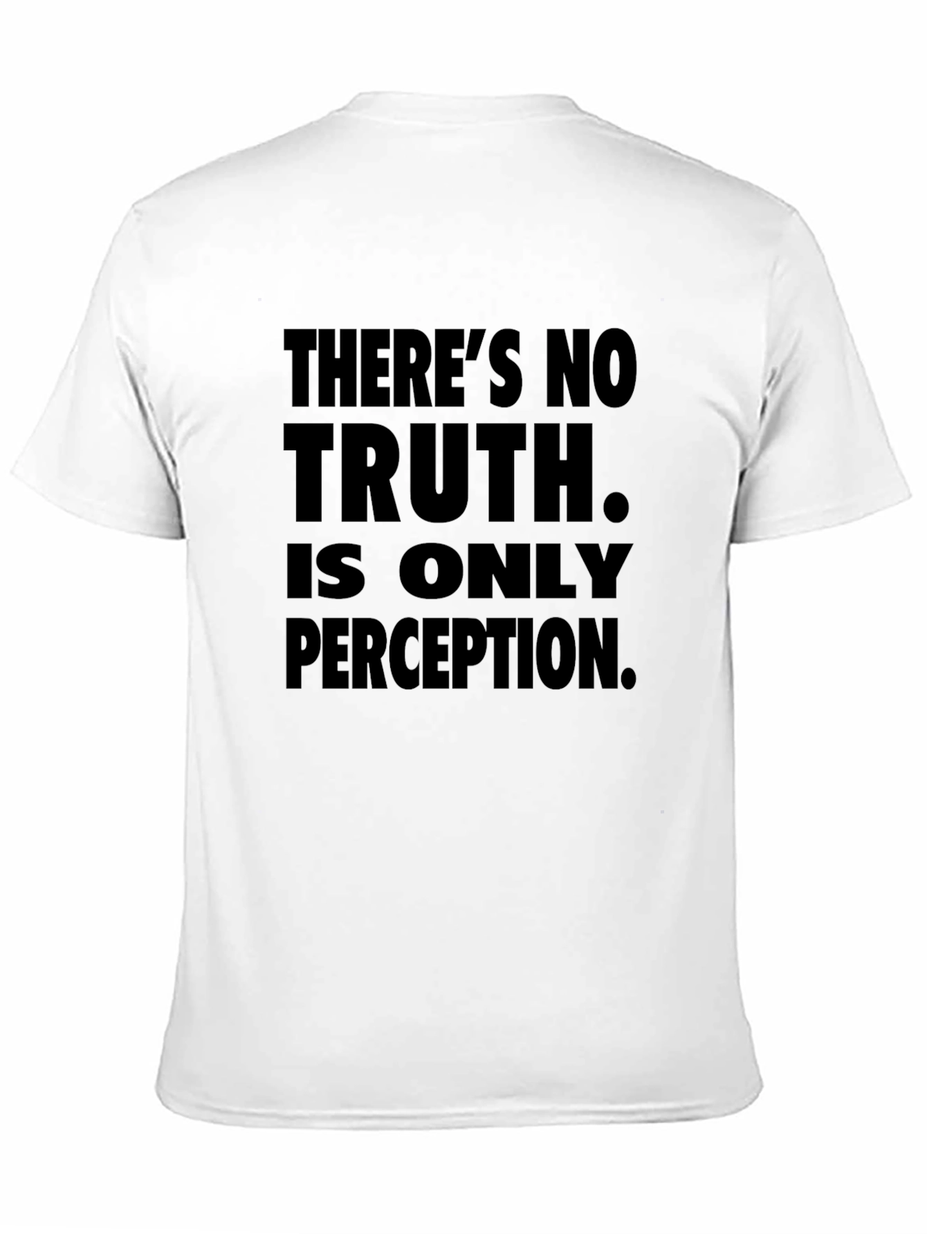 Philosophical Statement Graphic T-Shirt