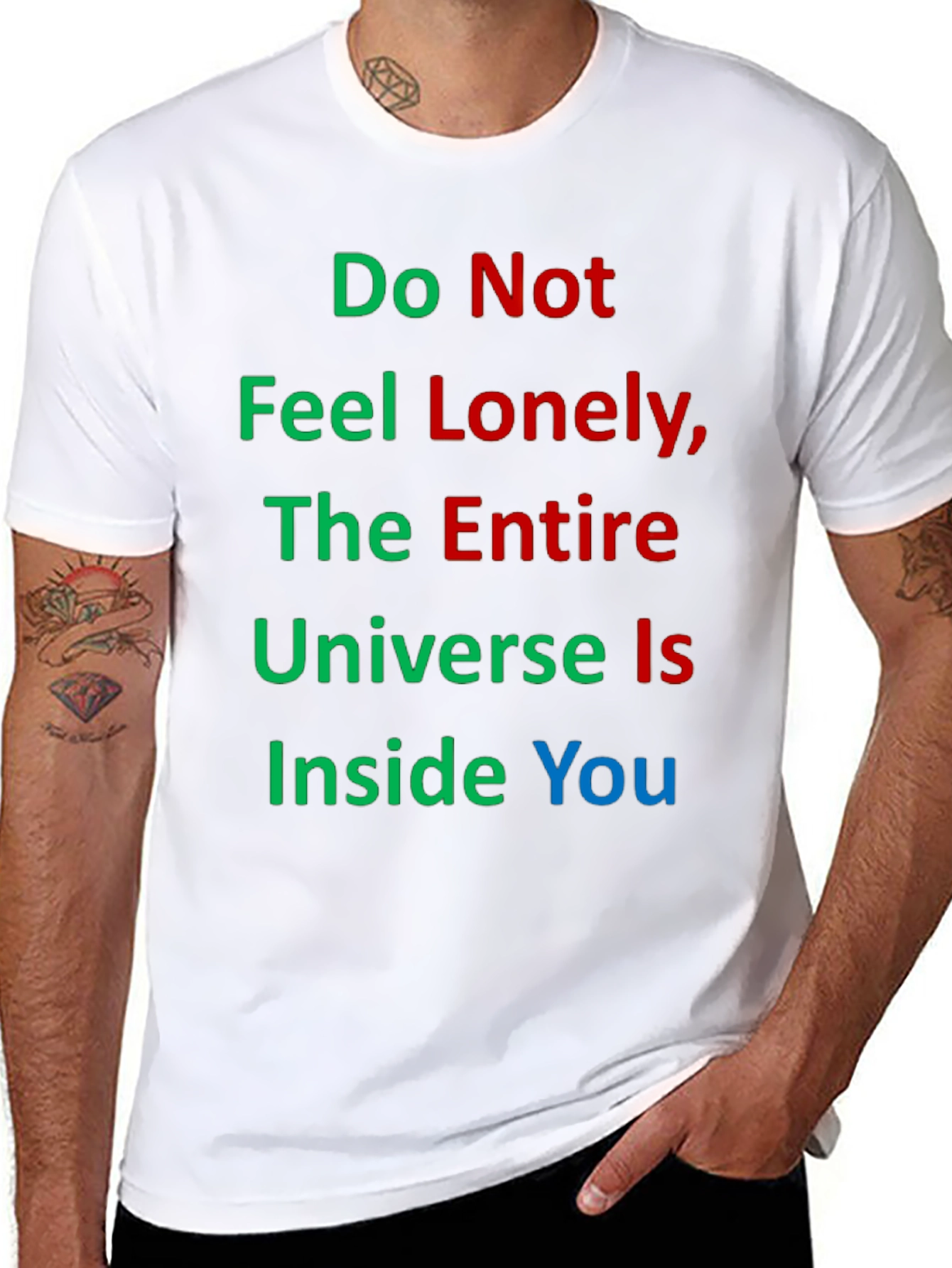 Inspirational Universe Inside You Graphic T-Shirt