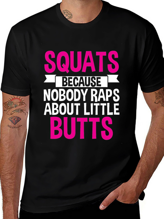 Squats Funny Gym Workout T-Shirt