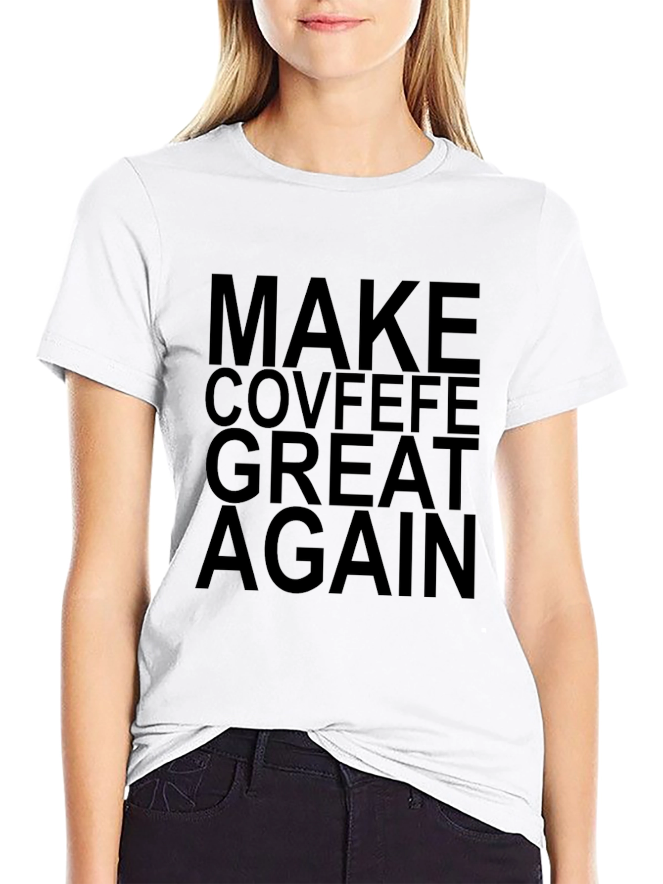 Covfefe Graphic Tee - Political Humor Shirt
