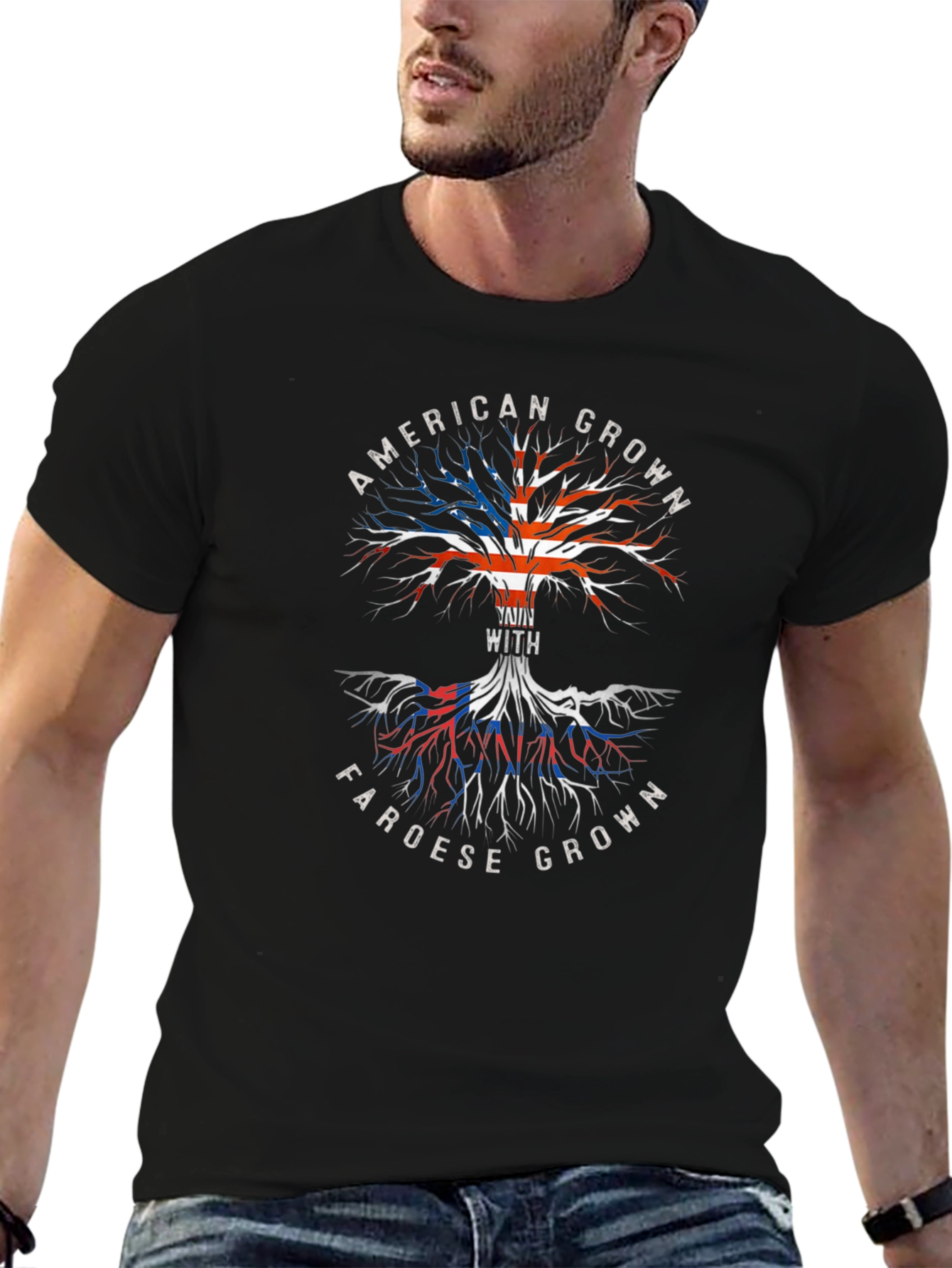 American Grown Faroese Roots T-Shirt