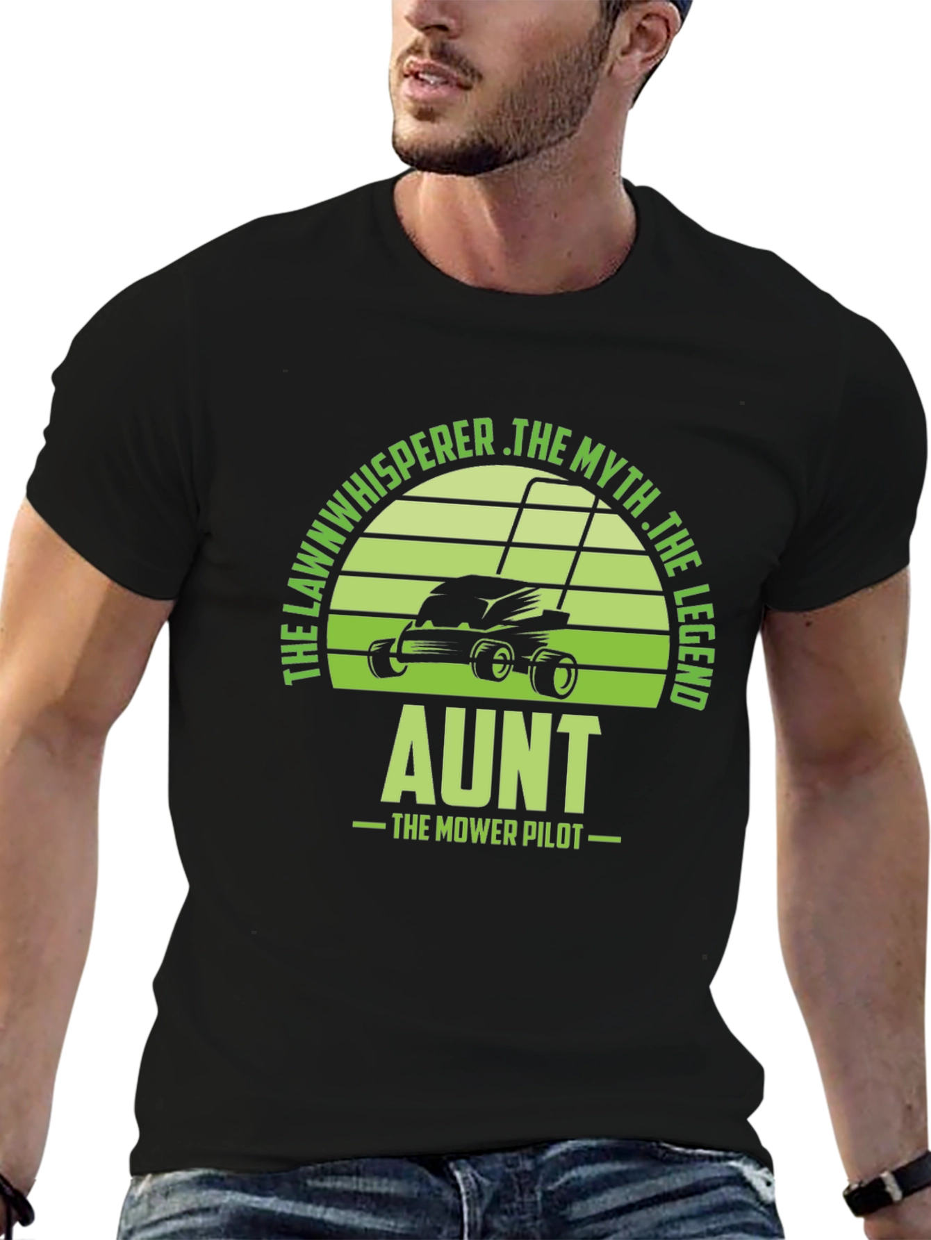 The Lawn Whisperer Aunt T-Shirt