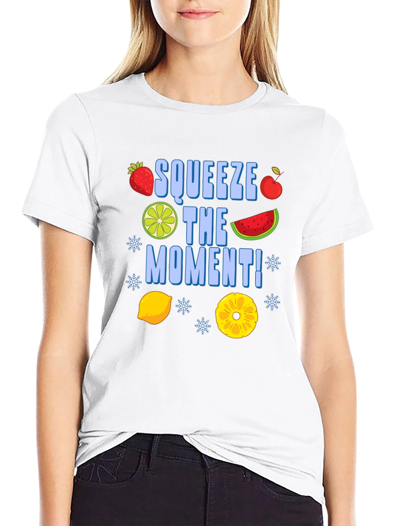 Squeeze The Moment Graphic T-Shirt