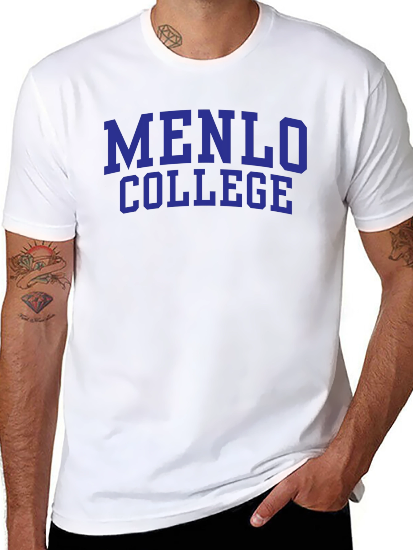 Menlo College T-Shirt Black