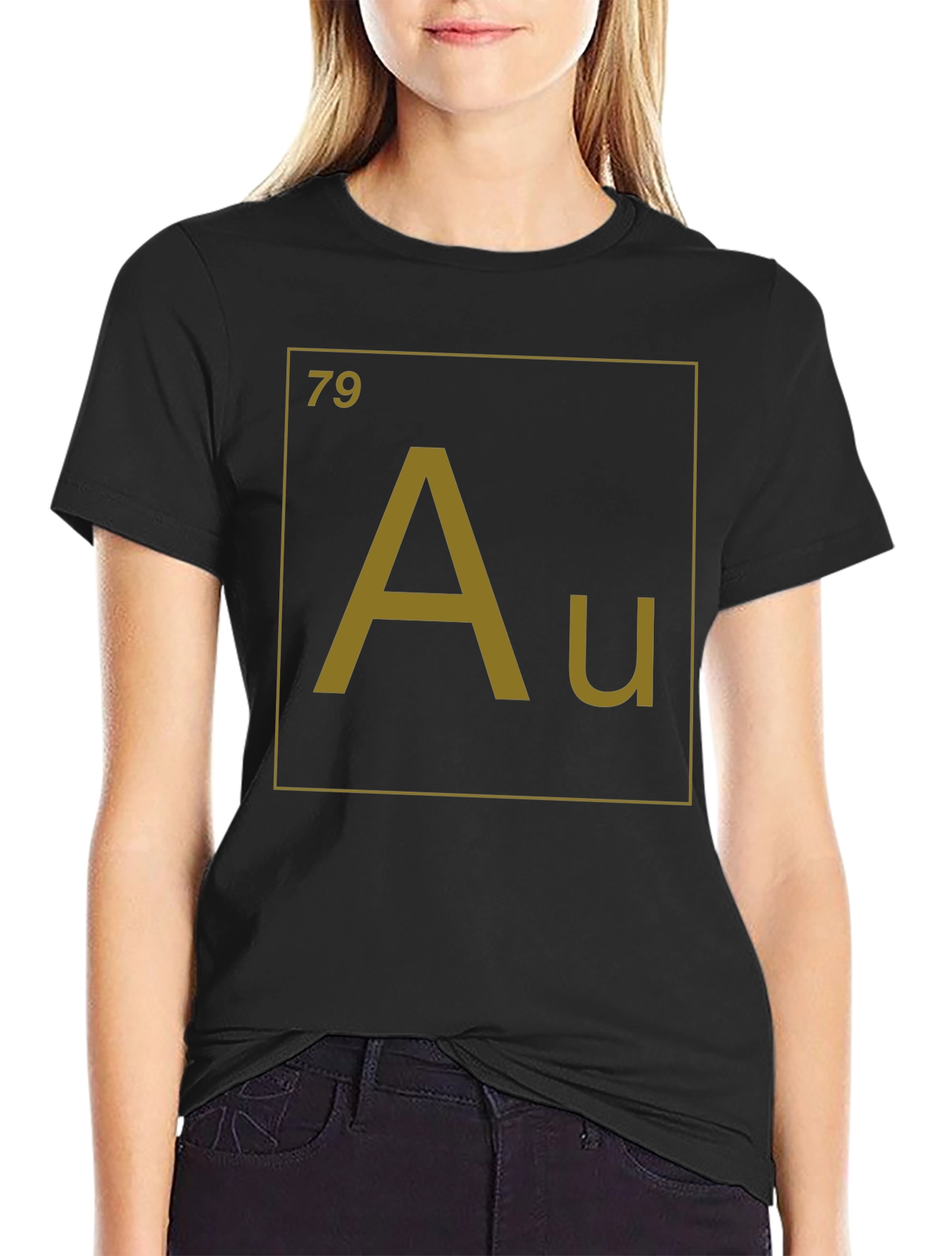 Gold Element Periodic Table T-Shirt