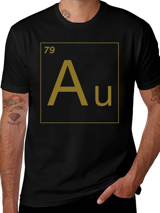 Gold Element Periodic Table T-Shirt