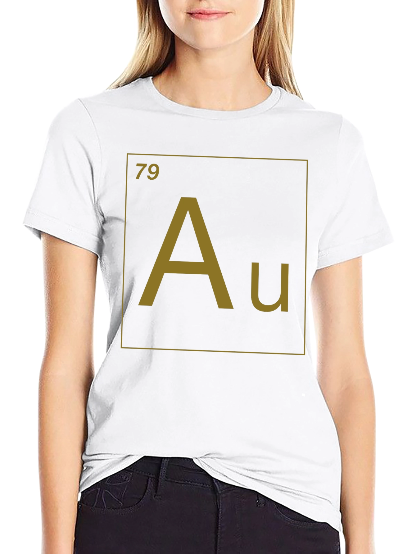 Gold Element Periodic Table T-Shirt