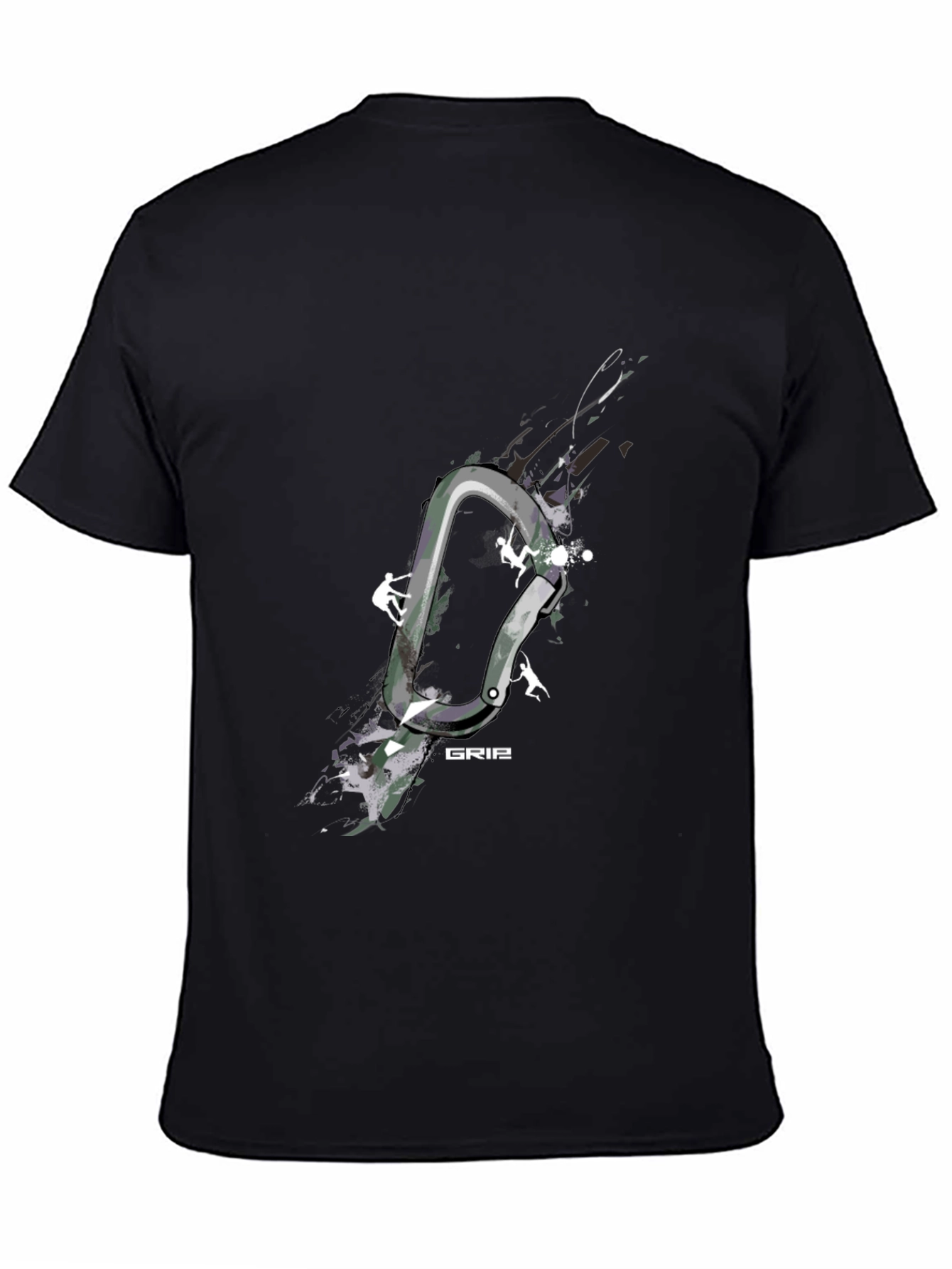 Climbing Carabiner Graphic T-Shirt