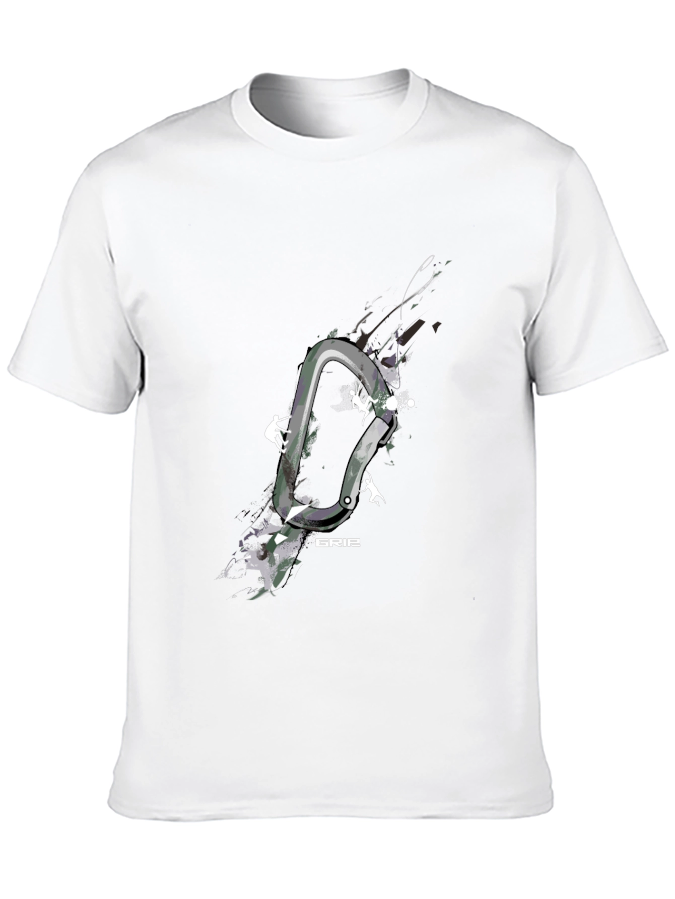 Climbing Carabiner Graphic T-Shirt