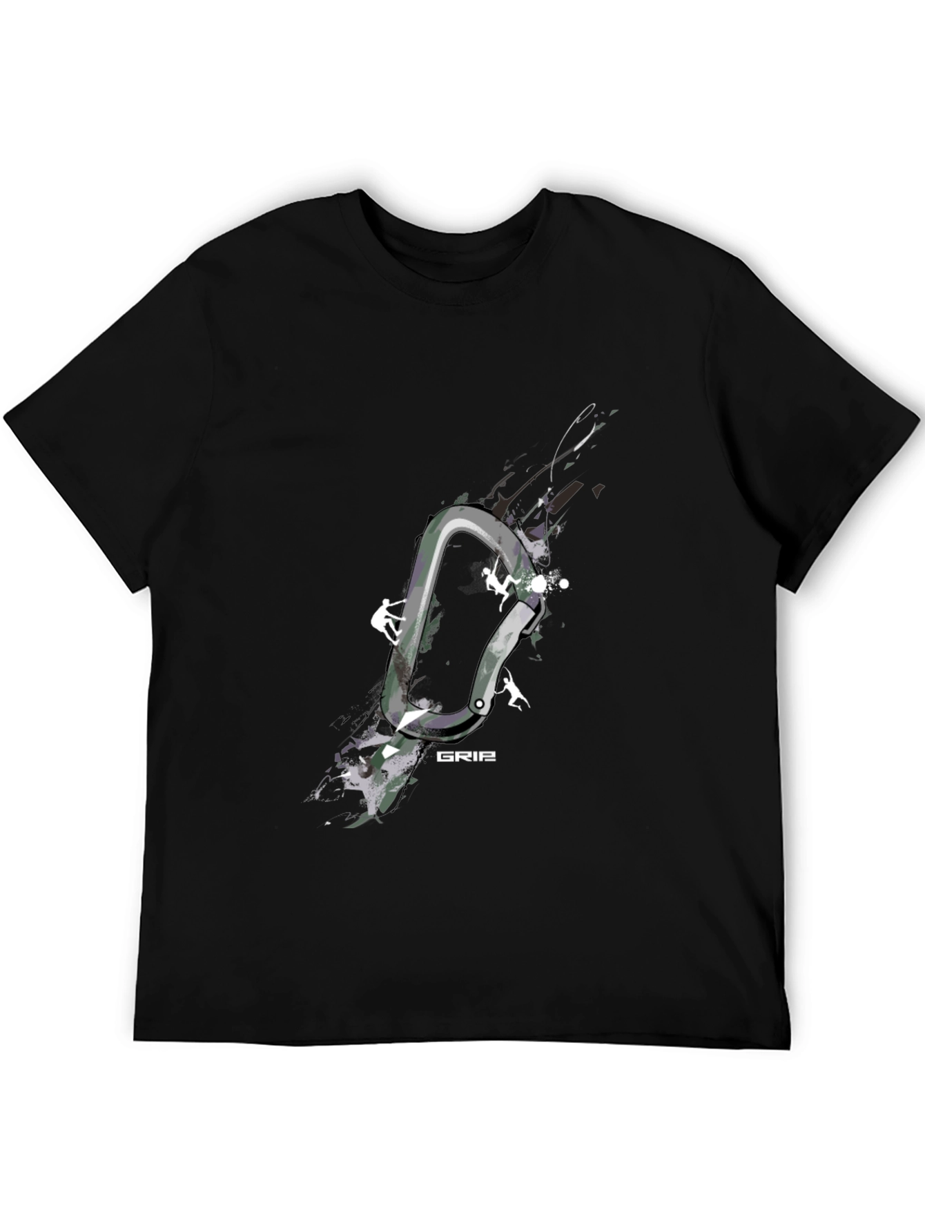 Climbing Carabiner Graphic T-Shirt
