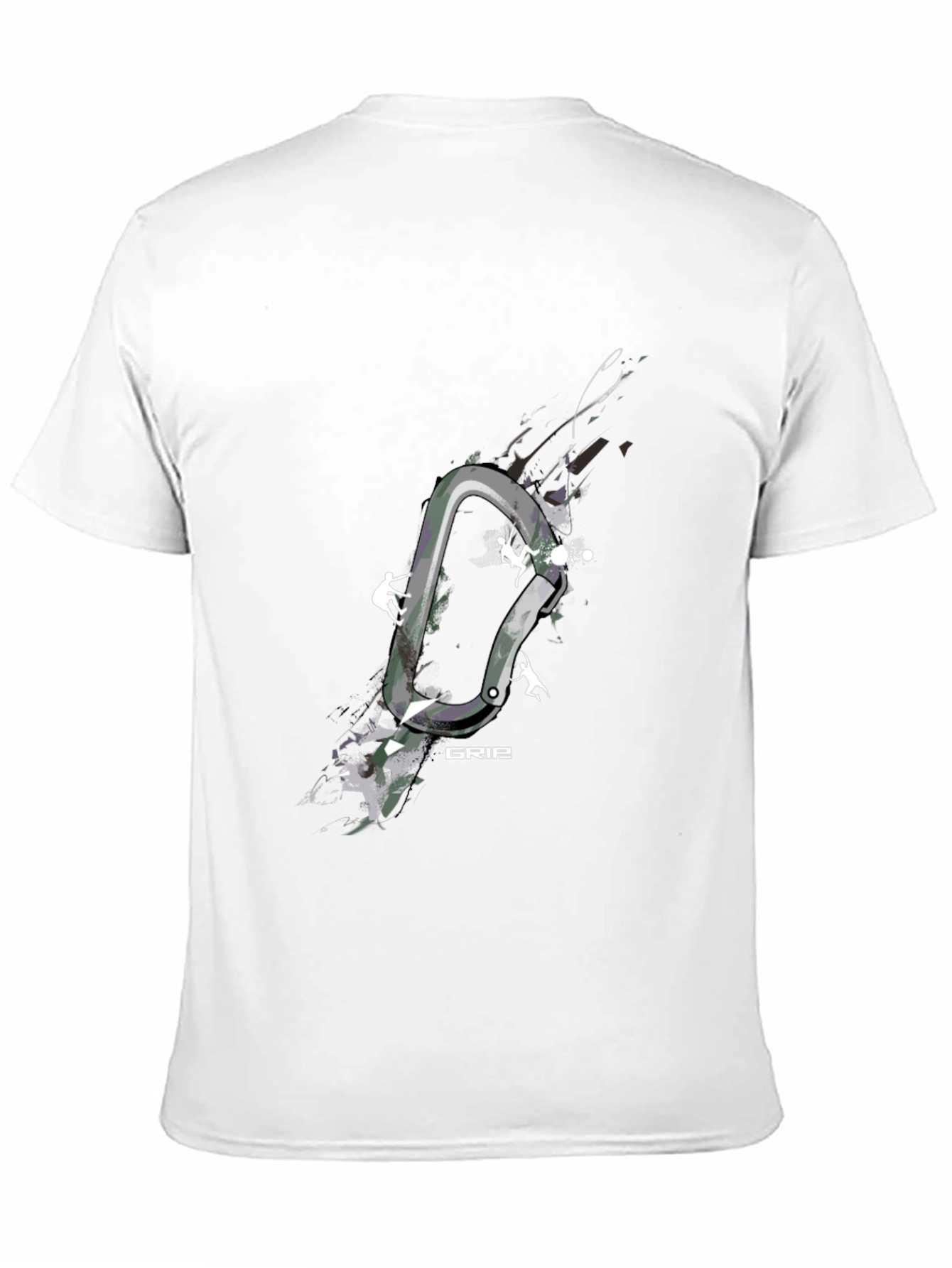 Climbing Carabiner Graphic T-Shirt
