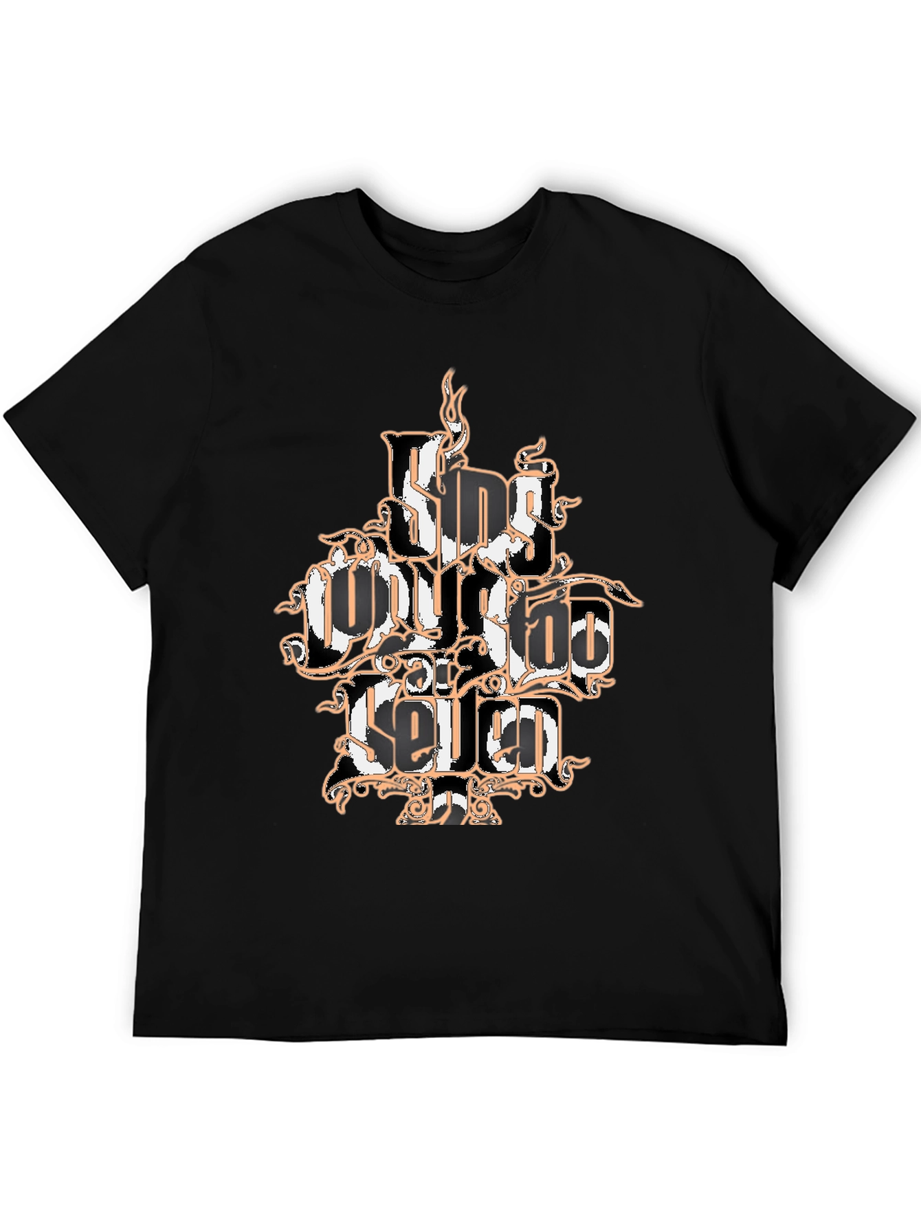 Black Graphic Tee - Kings Unleashed