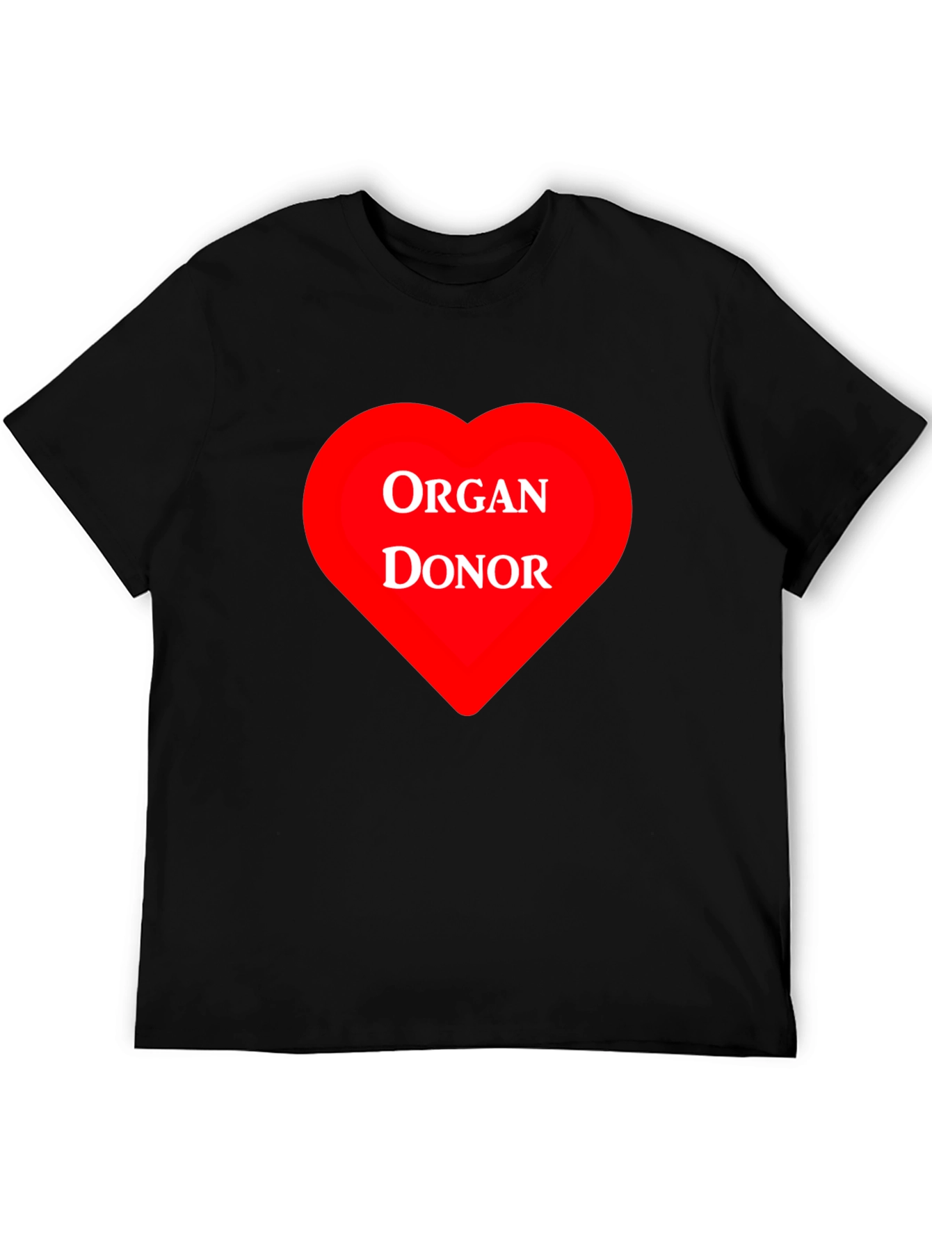 Organ Donor Heart Graphic T-Shirt