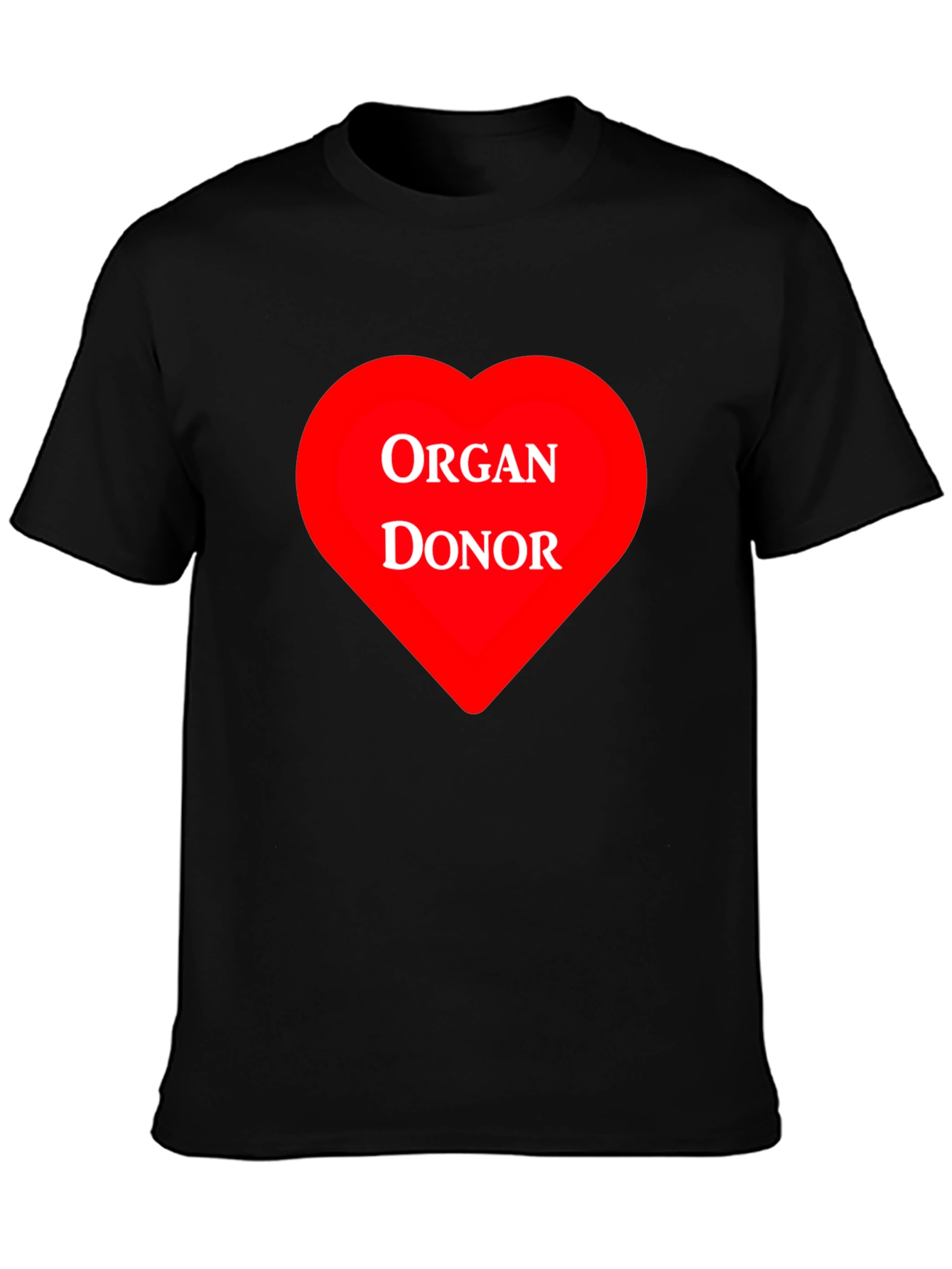 Organ Donor Heart Graphic T-Shirt