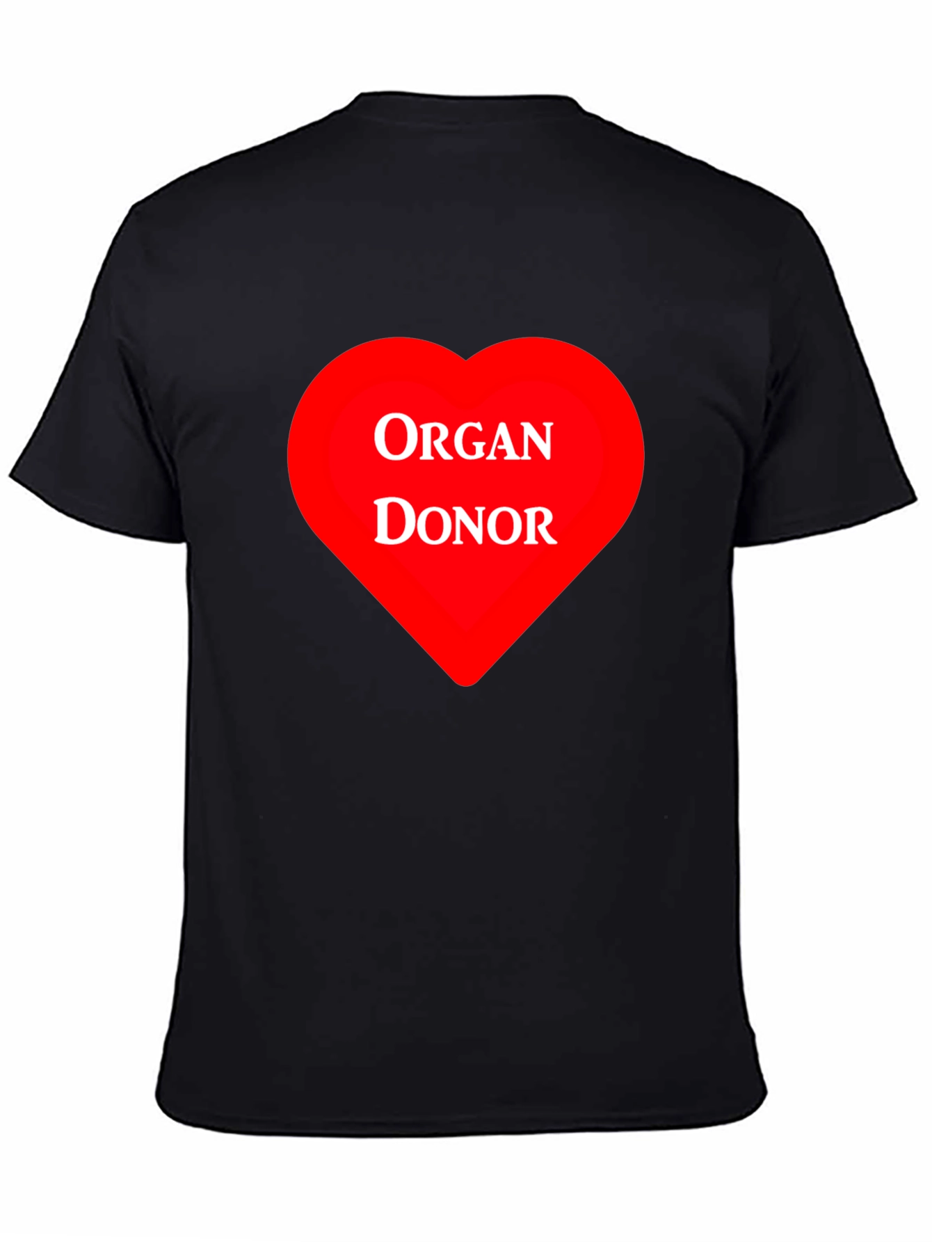 Organ Donor Heart Graphic T-Shirt