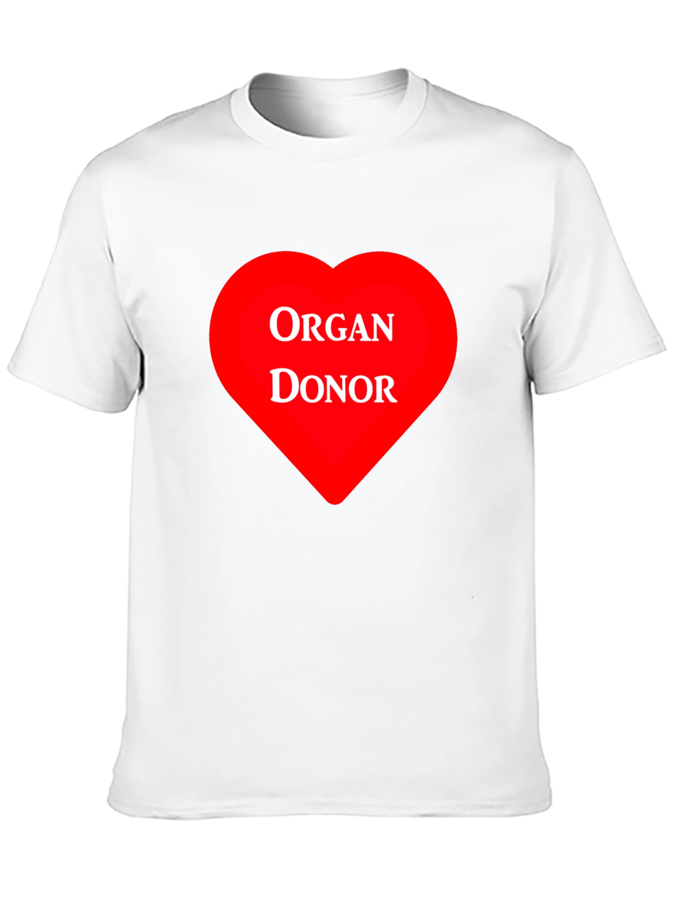 Organ Donor Heart Graphic T-Shirt