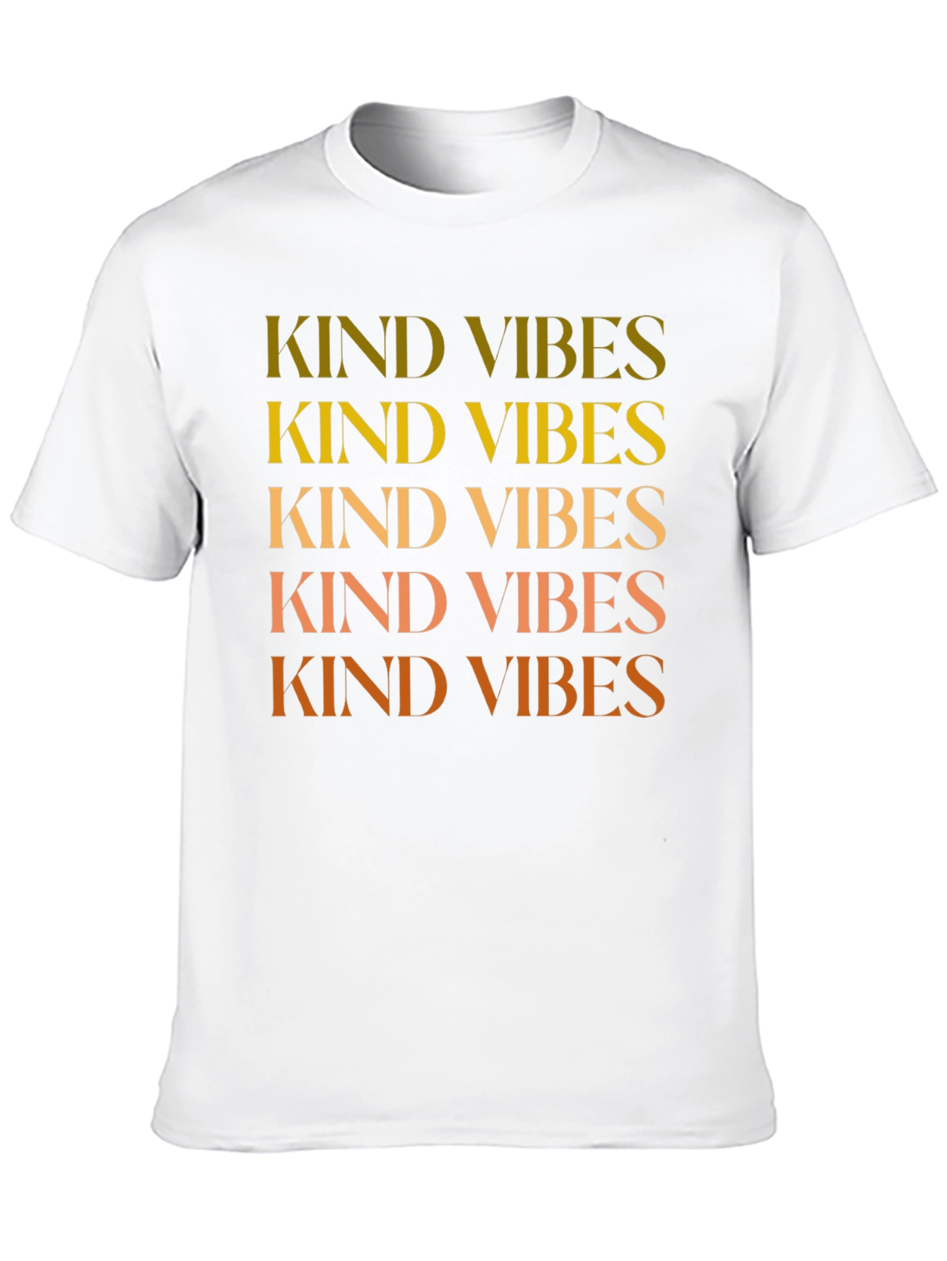 Kind Vibes Graphic Tee - Black Cotton T-Shirt