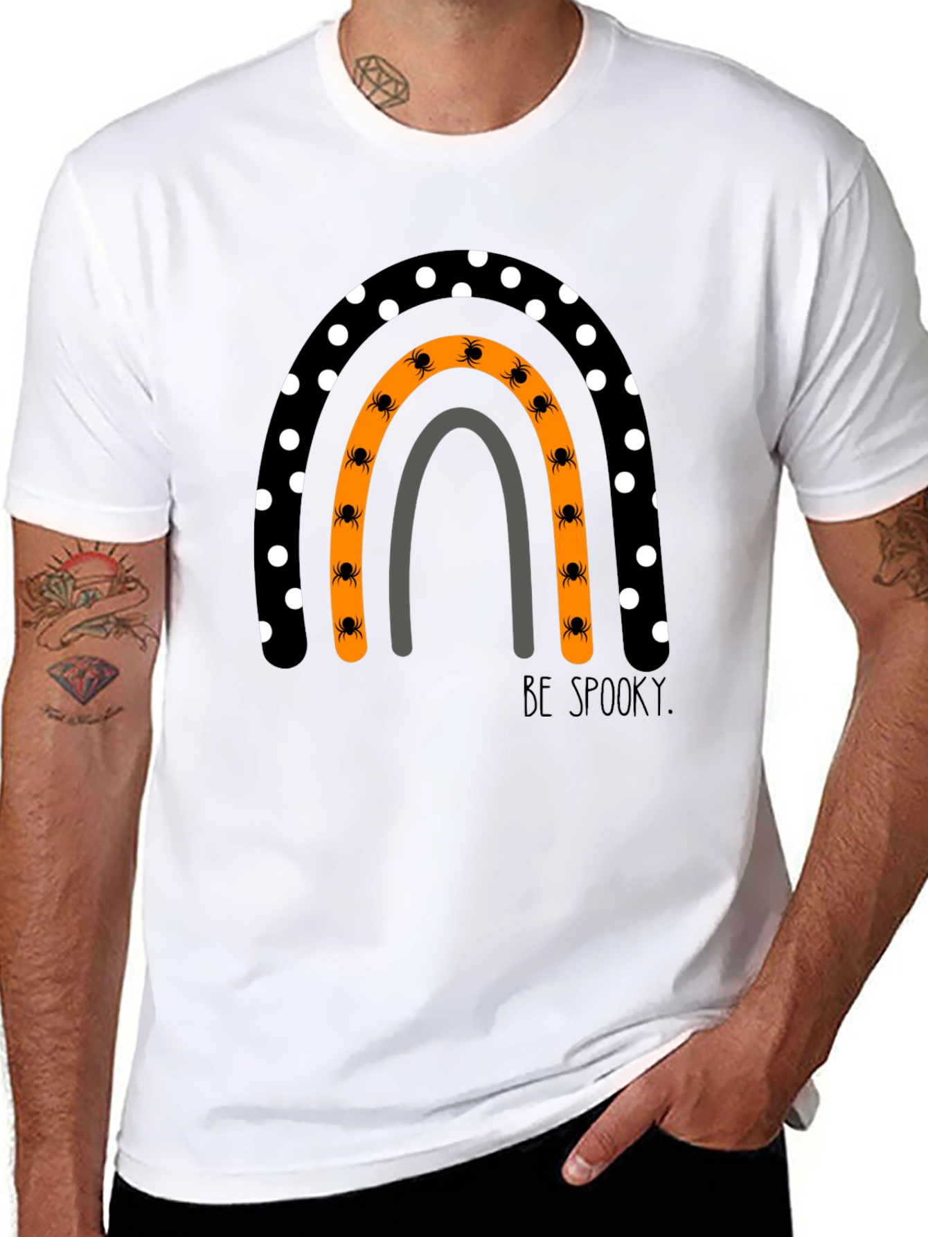 Halloween Rainbow Spider T-Shirt