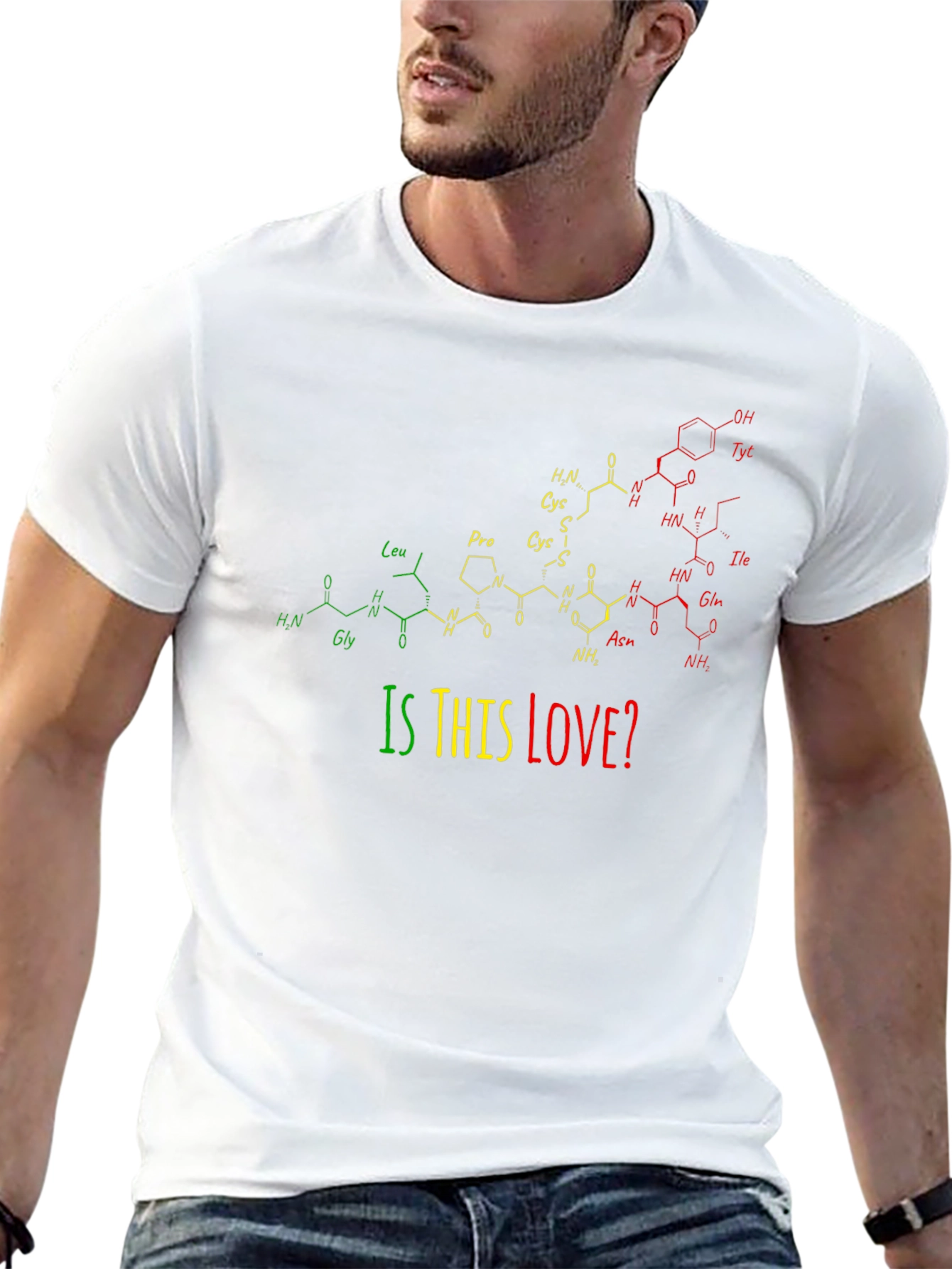 Is This Love? Molecule Graphic T-Shirt