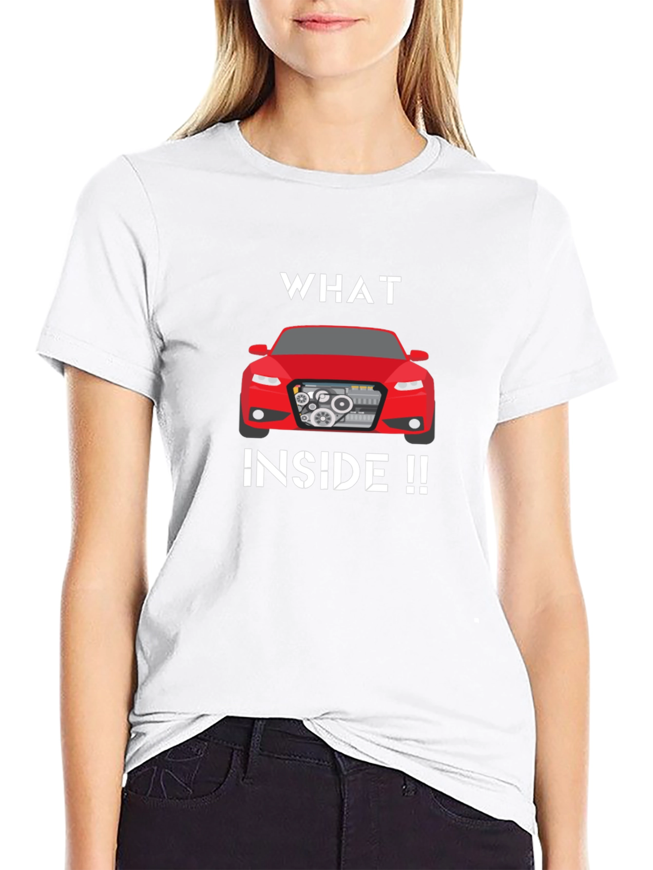 Whats Inside Red Car T-Shirt