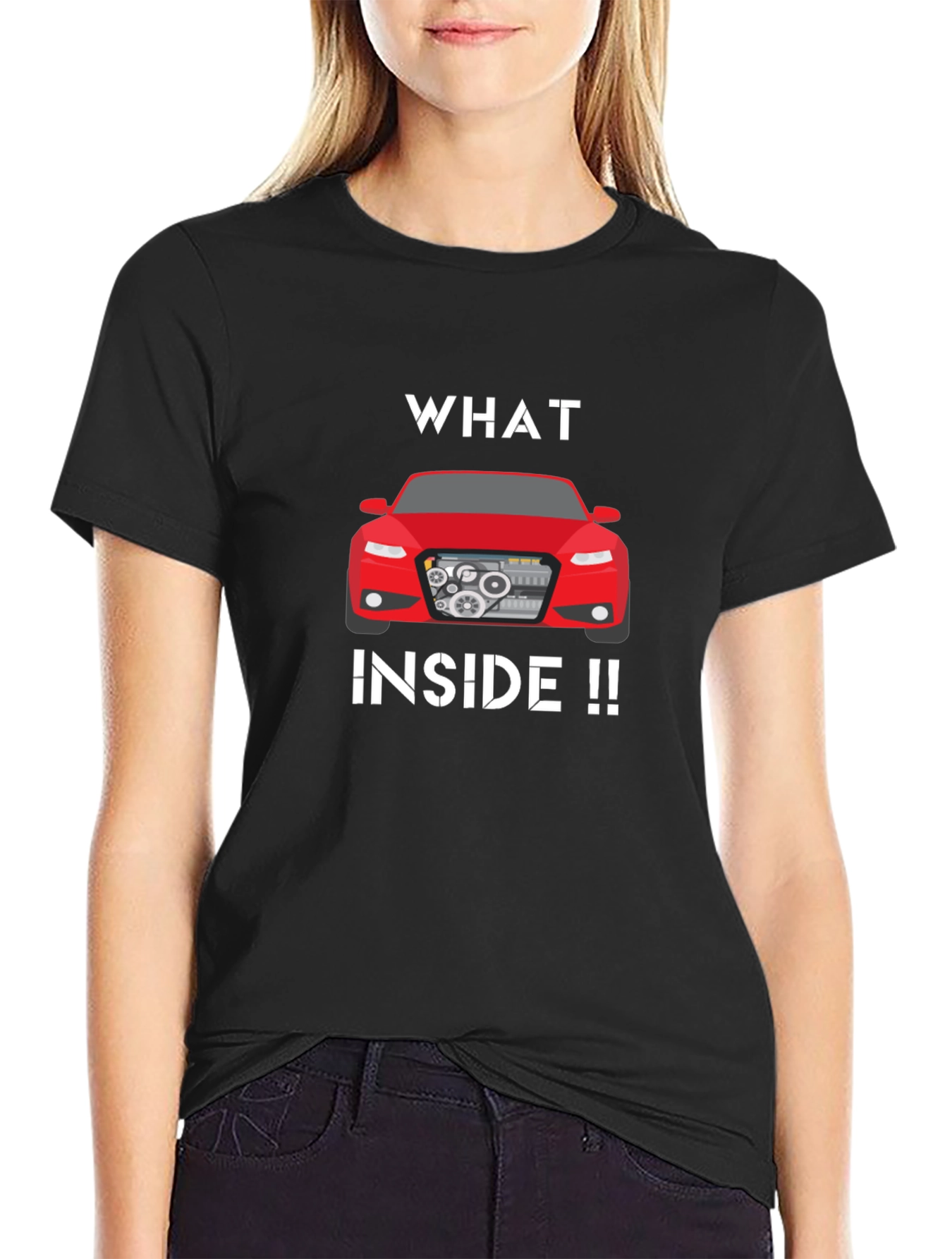 Whats Inside Red Car T-Shirt