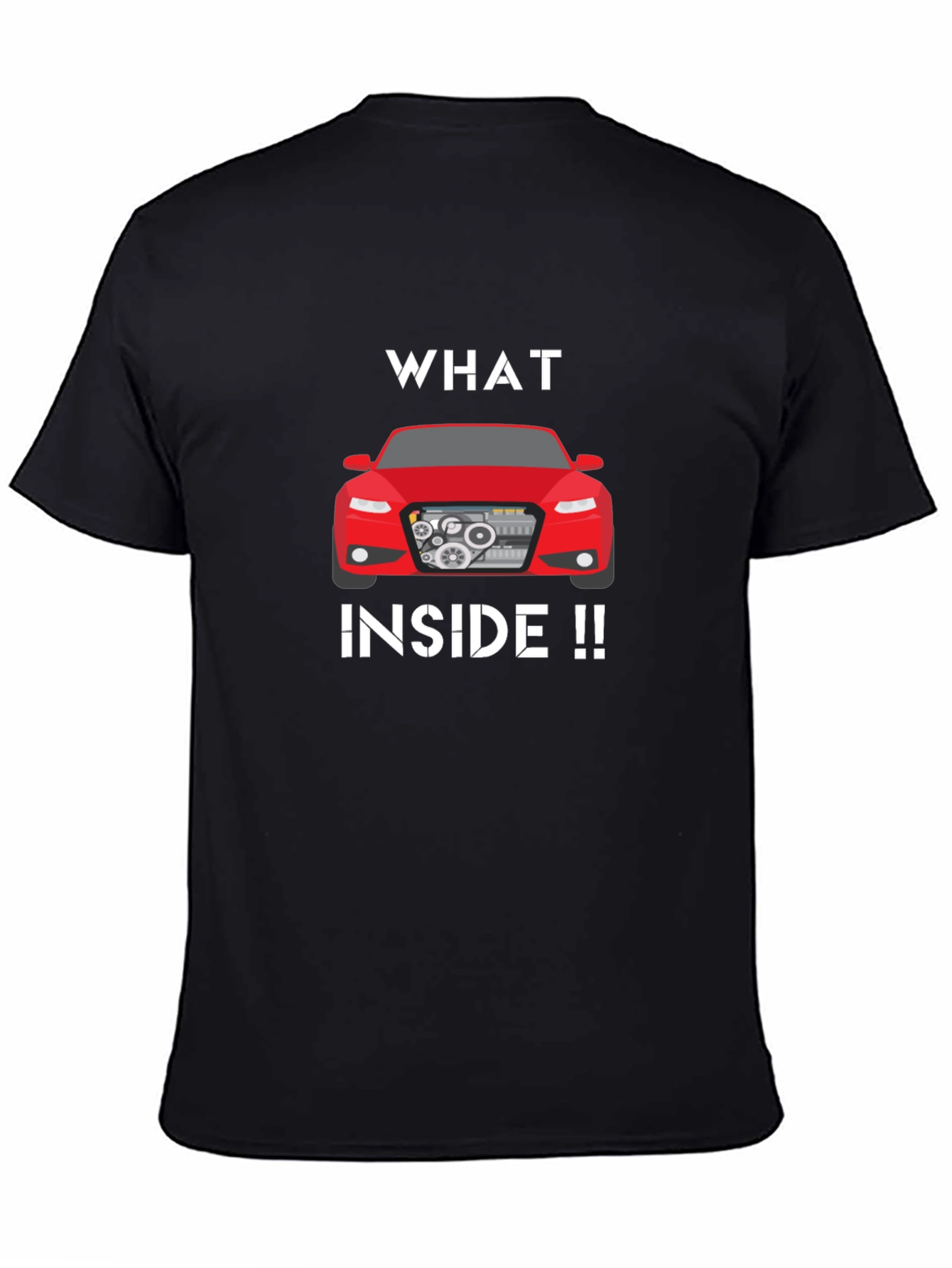Whats Inside Red Car T-Shirt