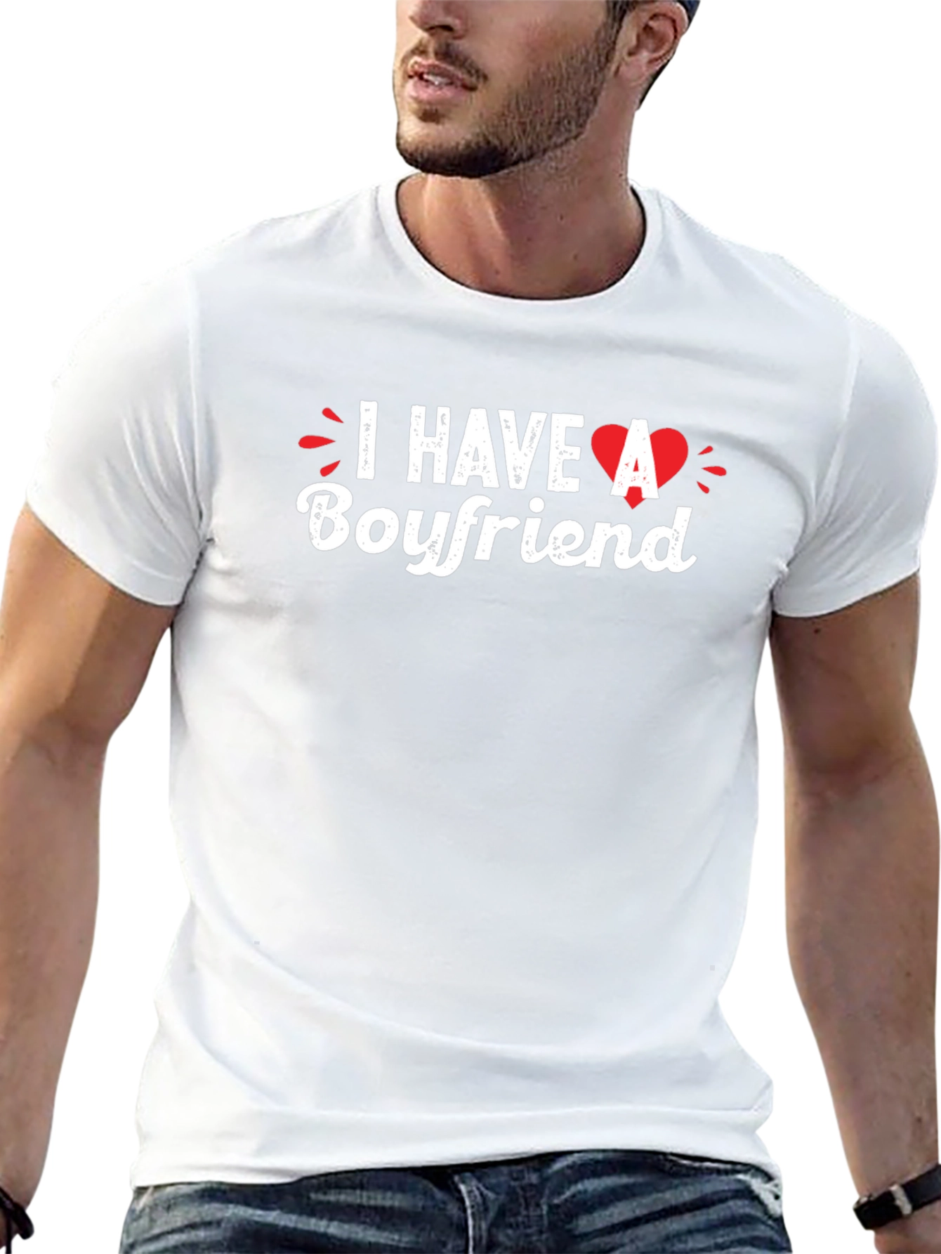 I Have A Boyfriend T-Shirt