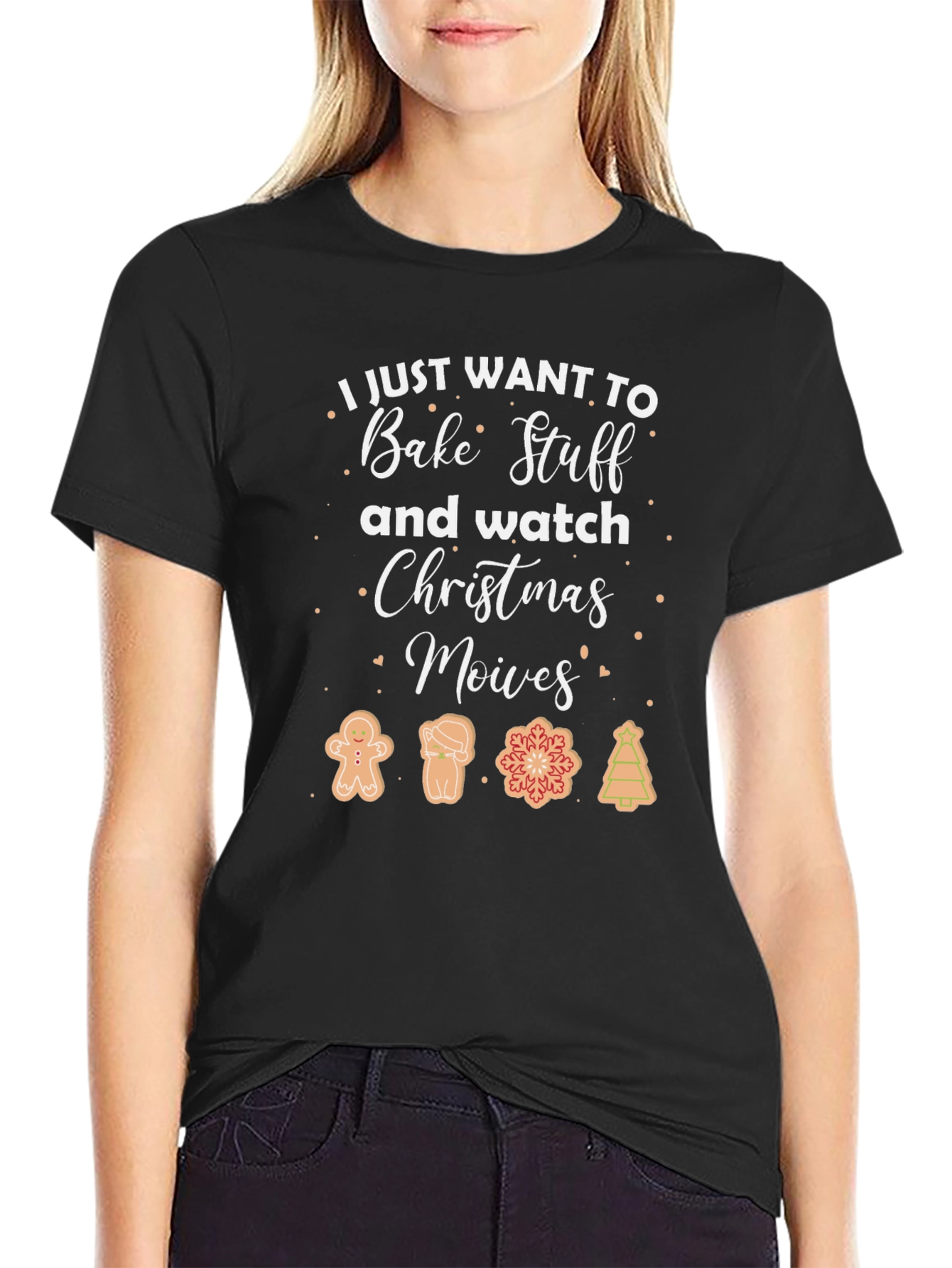 Christmas Baking Movie T-Shirt