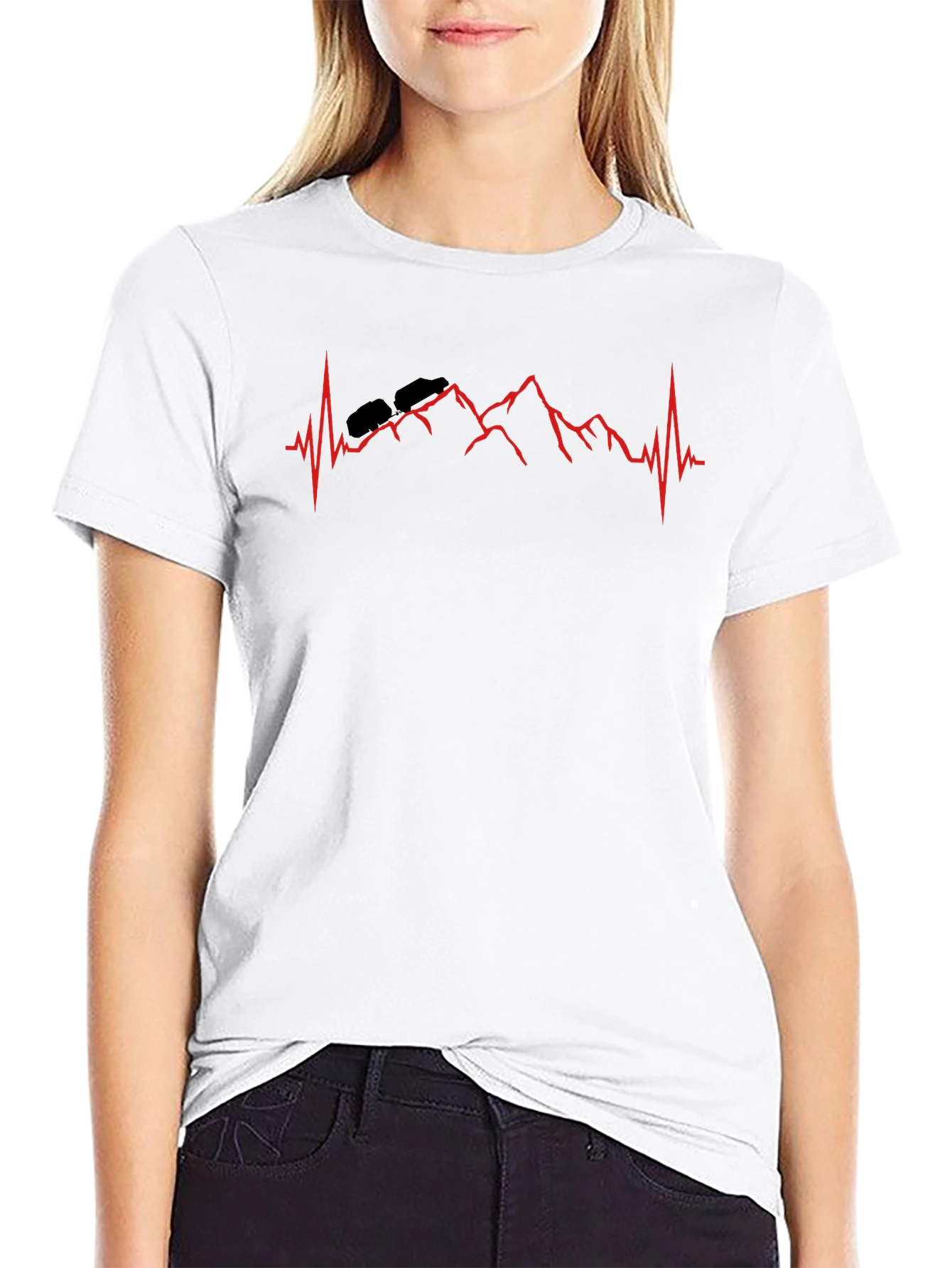 Mountain Heartbeat Graphic T-Shirt