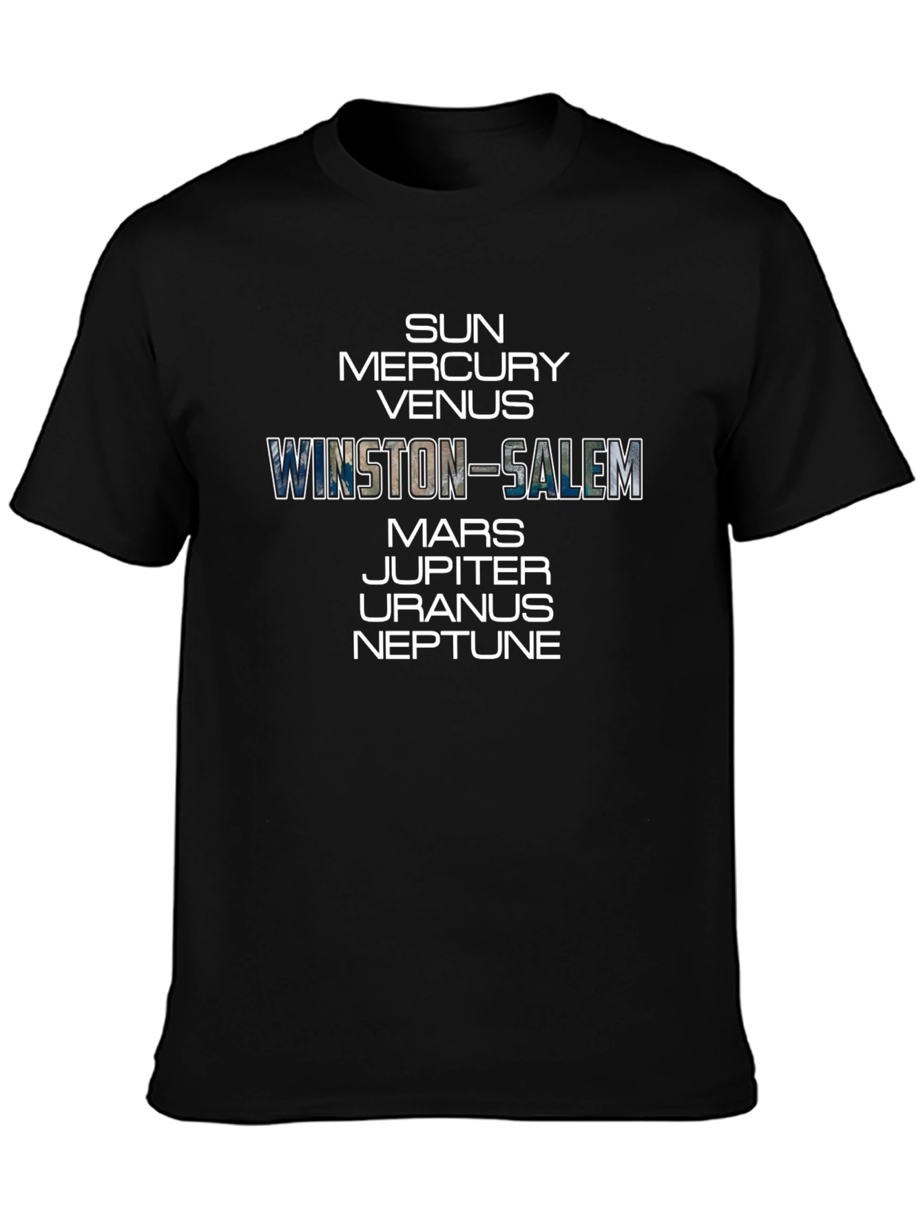 Winston-Salem Planets T-Shirt