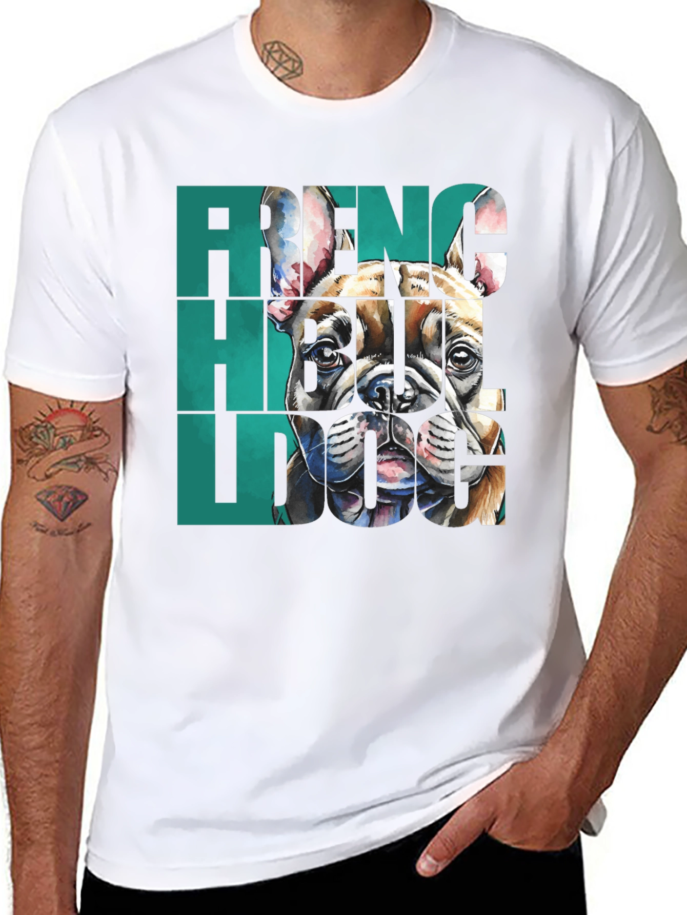 French Bulldog Graphic Tee