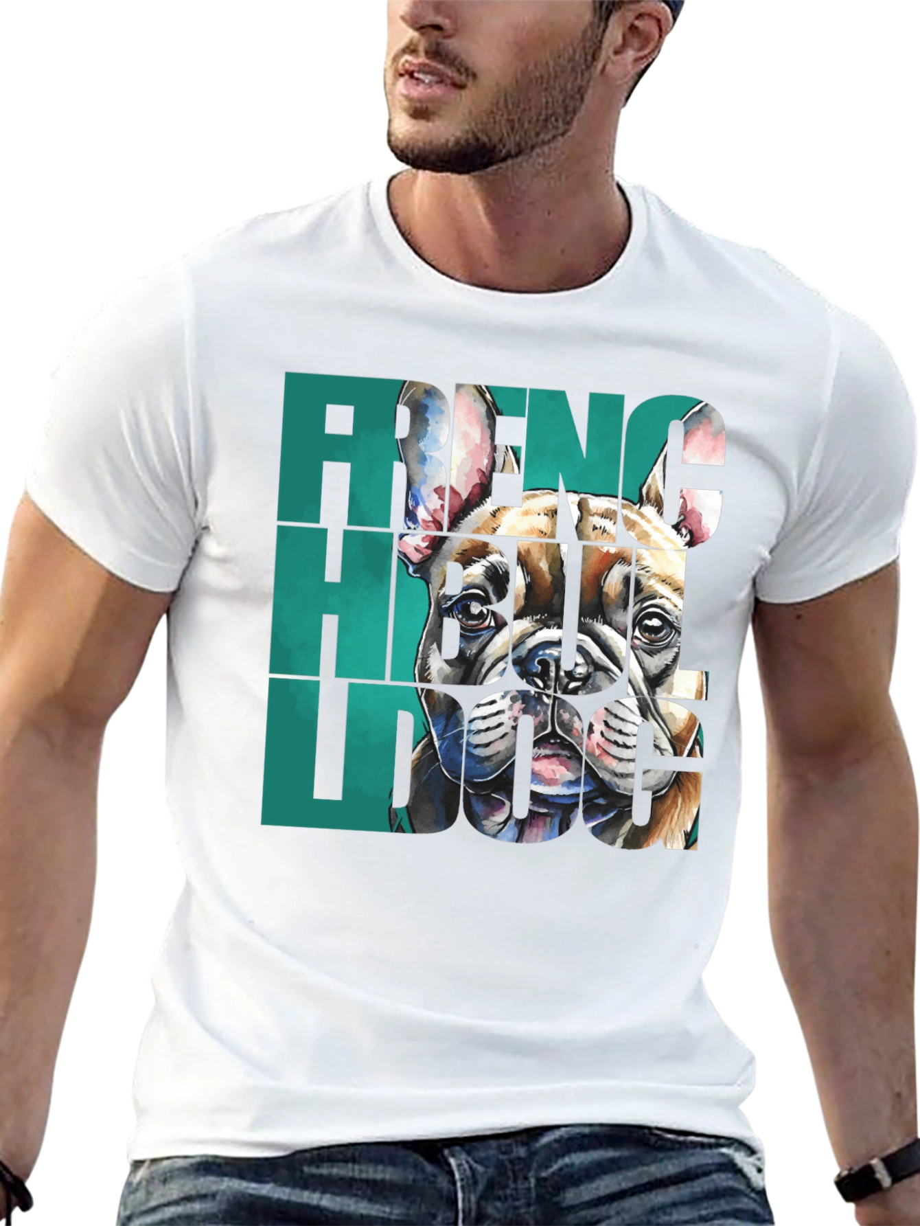 French Bulldog Graphic Tee