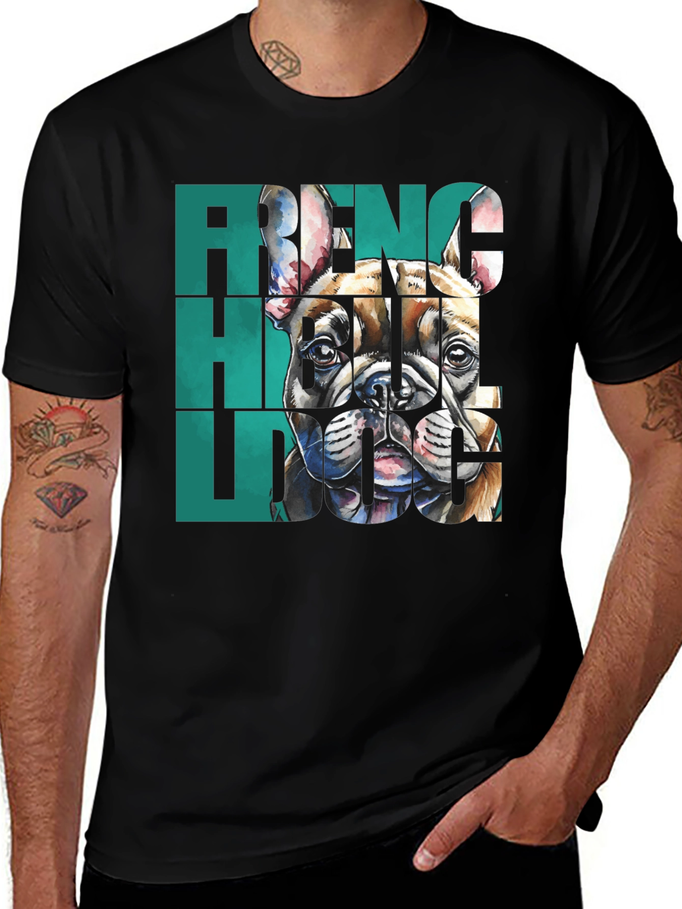 French Bulldog Graphic Tee