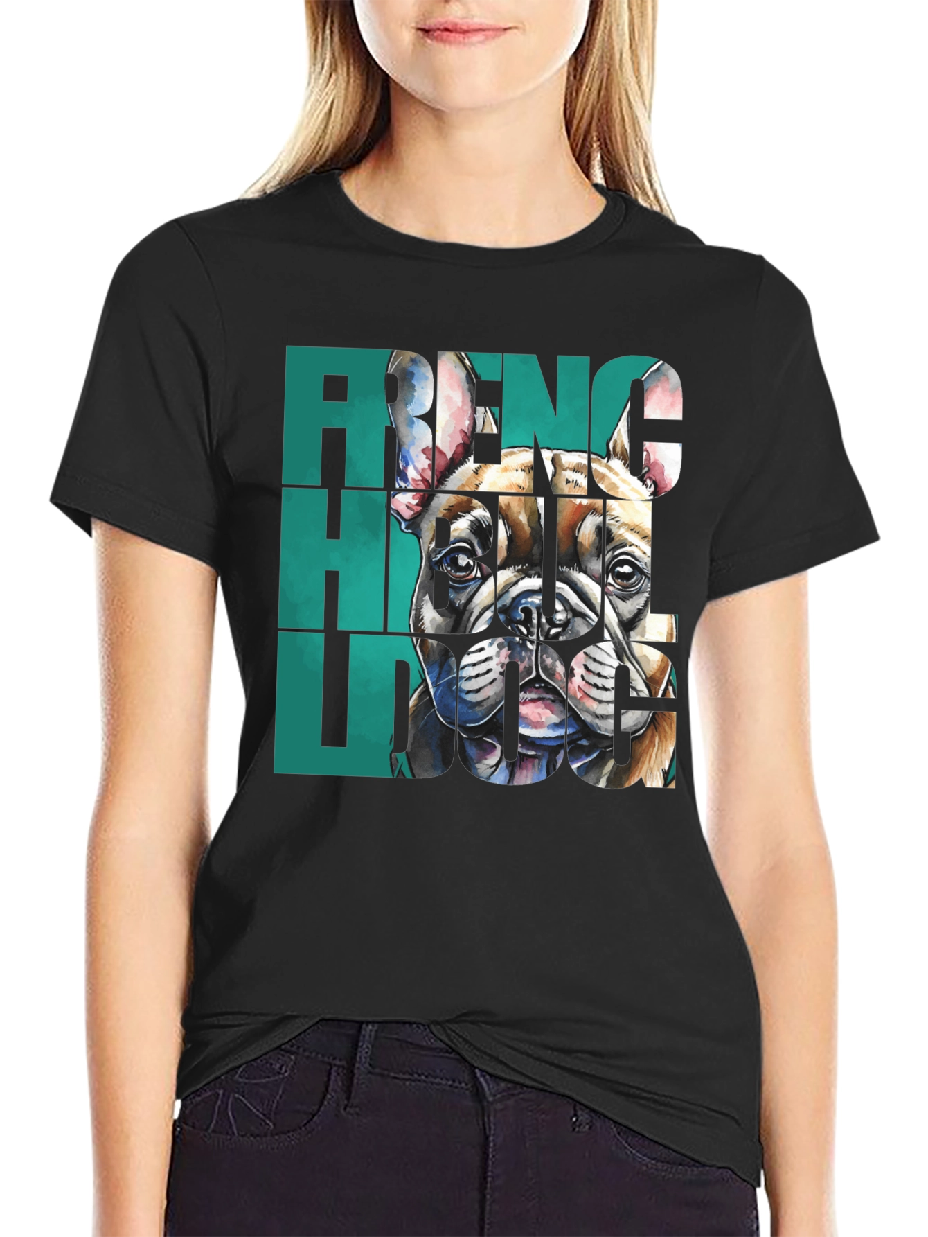 French Bulldog Graphic Tee