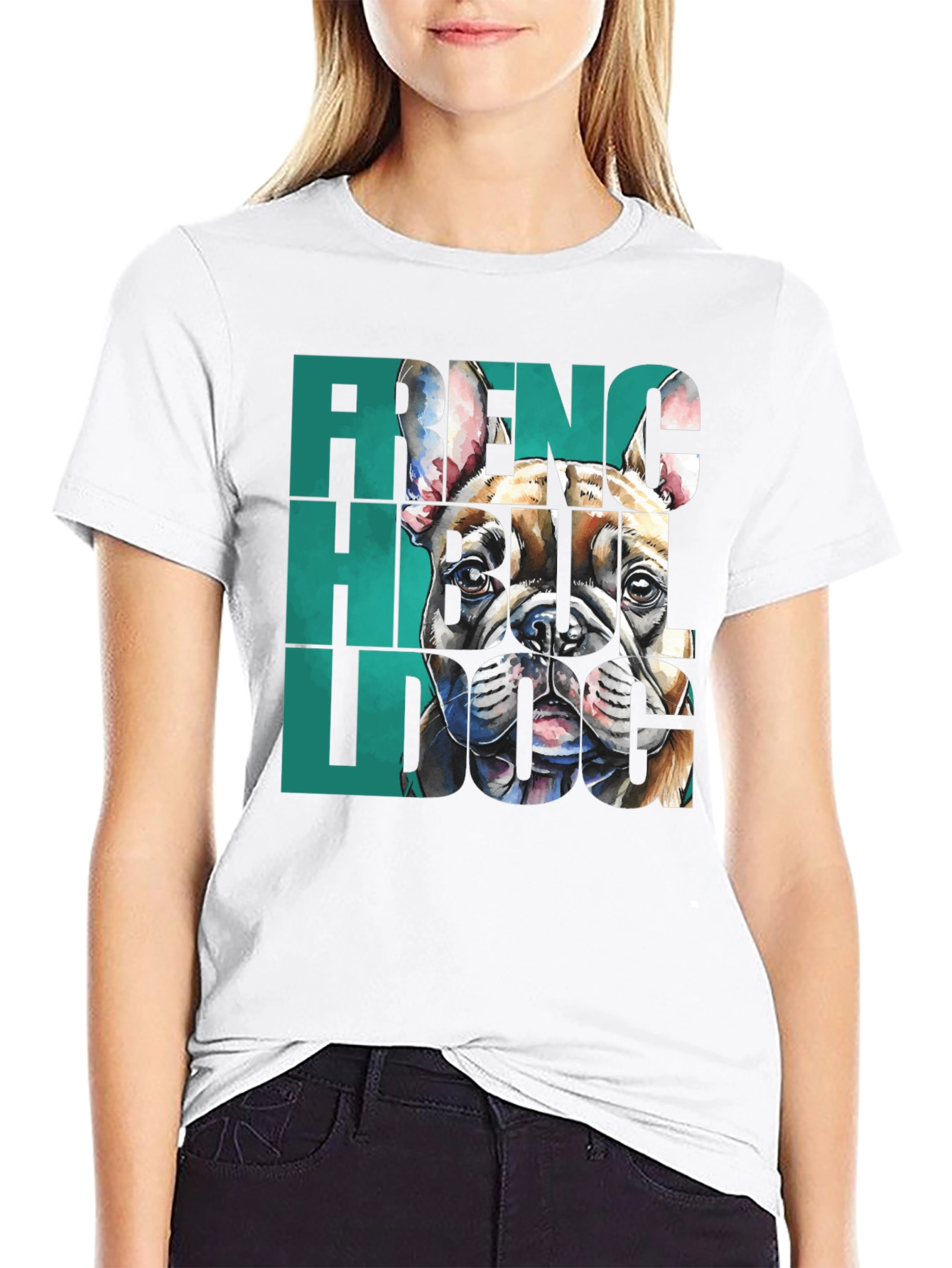French Bulldog Graphic Tee