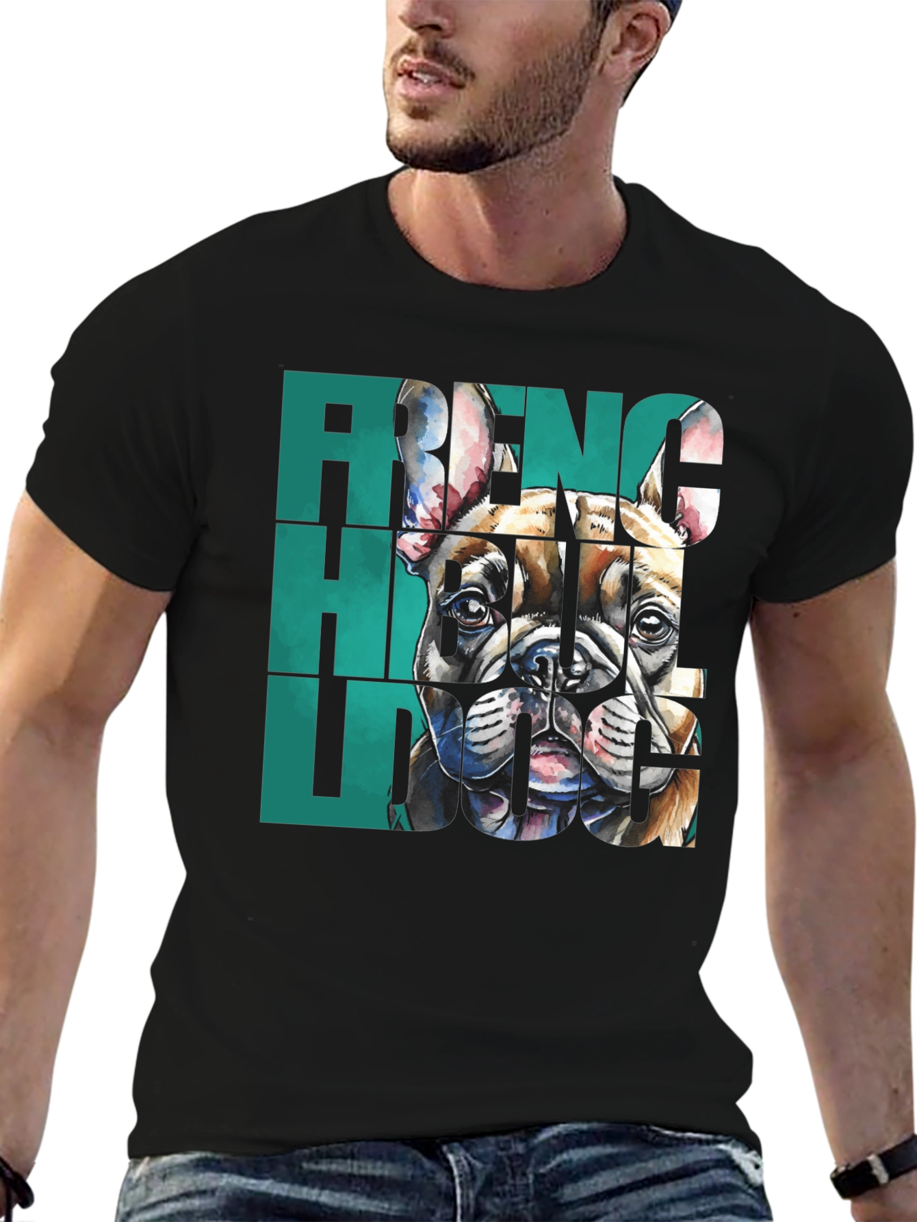 French Bulldog Graphic Tee