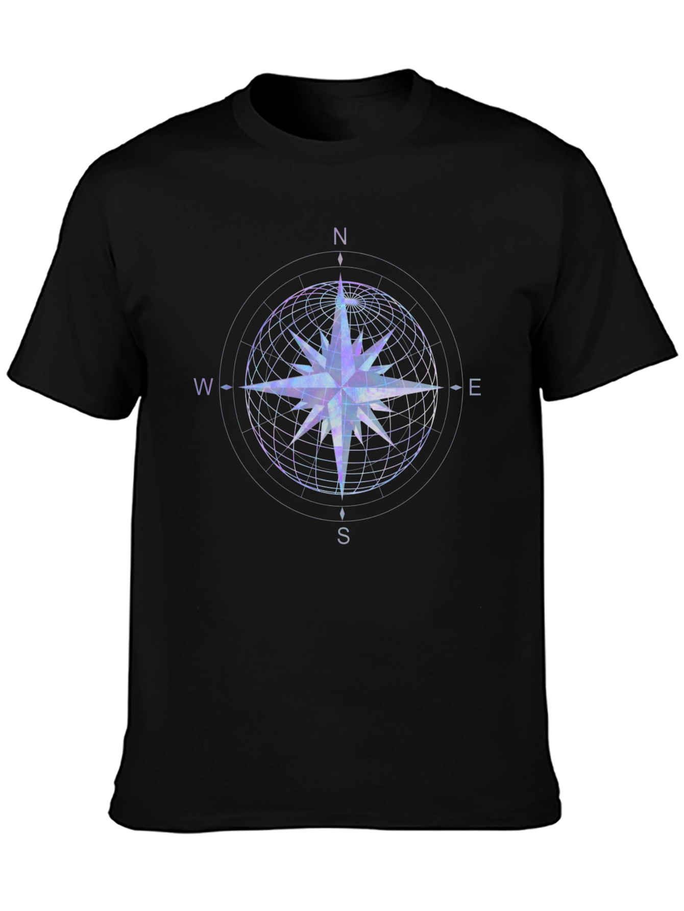 Nautical Compass Rose Graphic T-Shirt