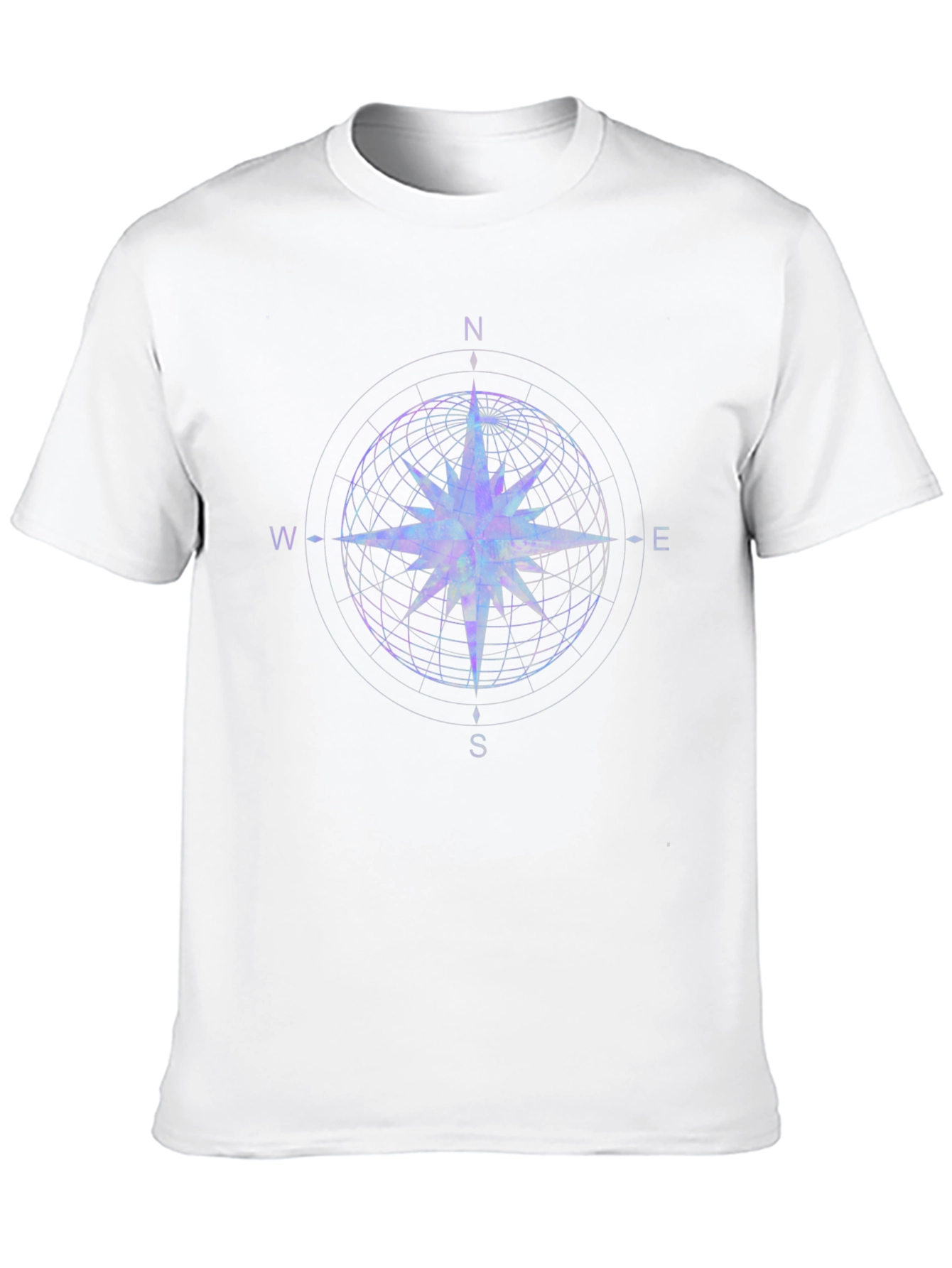 Nautical Compass Rose Graphic T-Shirt