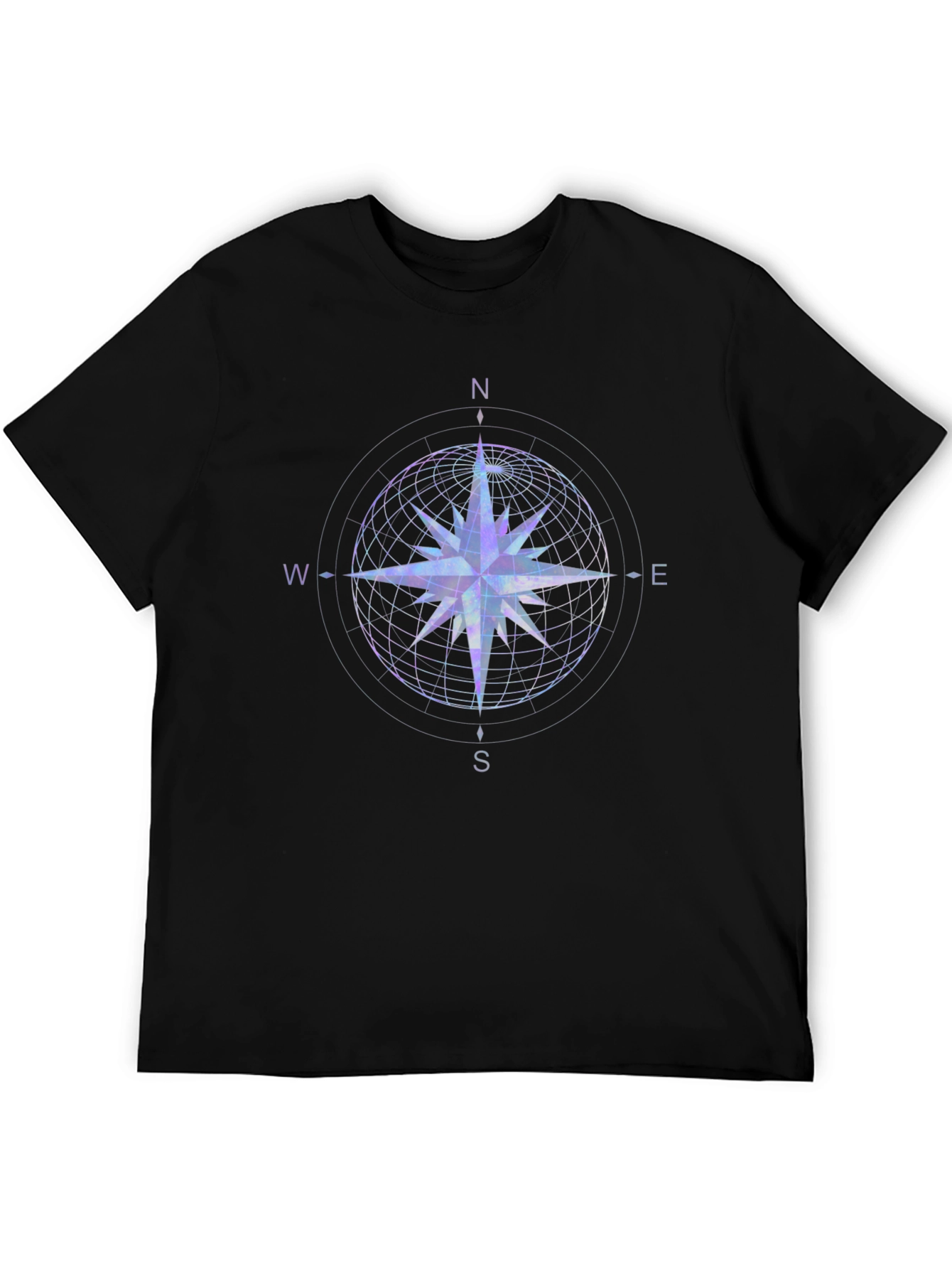 Nautical Compass Rose Graphic T-Shirt