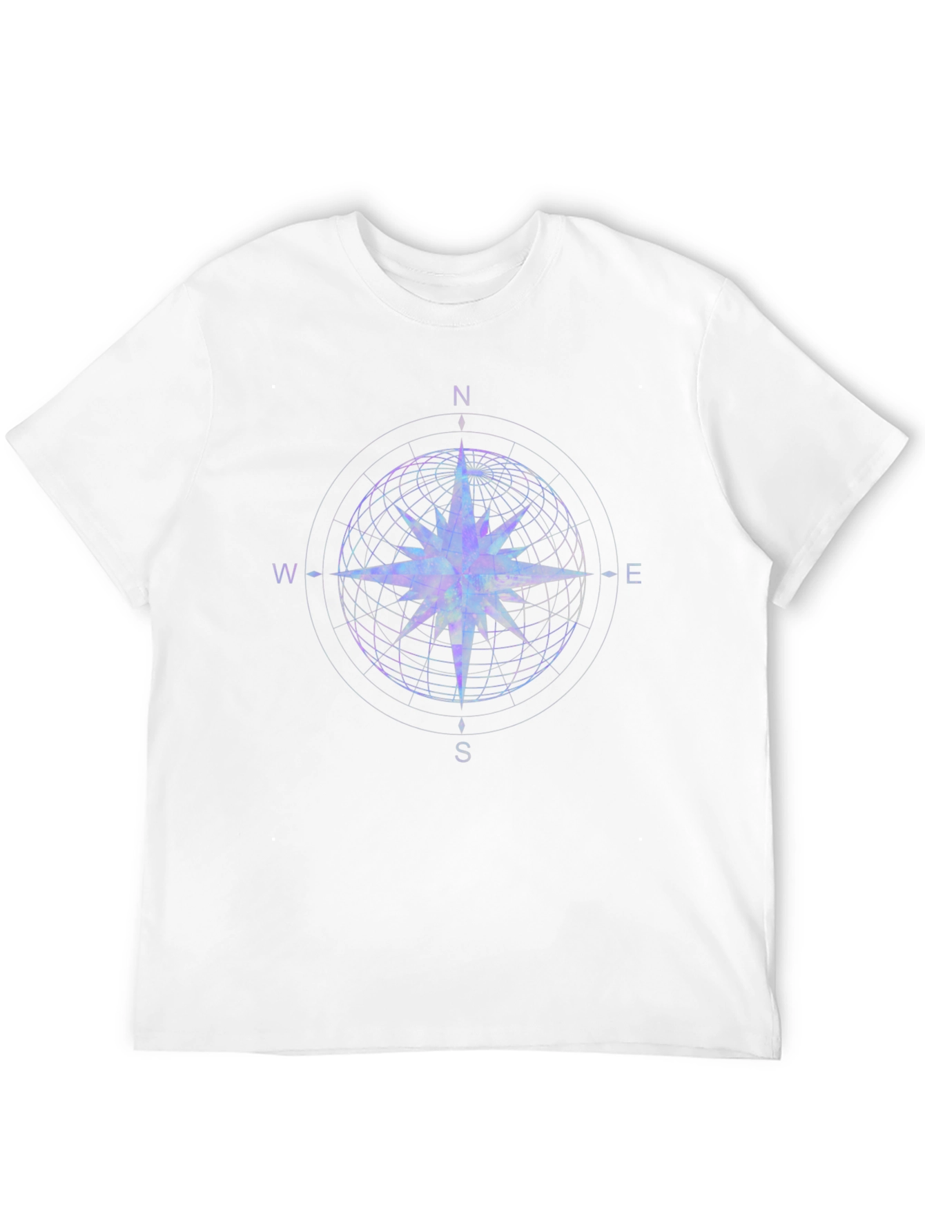 Nautical Compass Rose Graphic T-Shirt