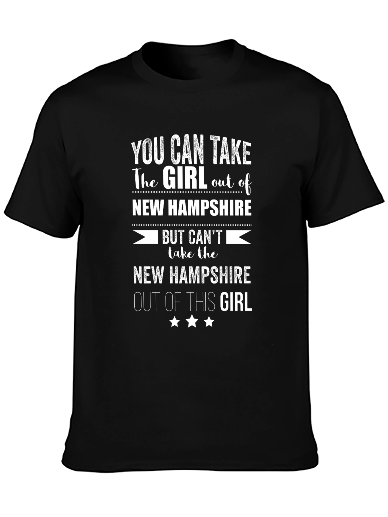 New Hampshire Girl T-Shirt - State Pride Tee