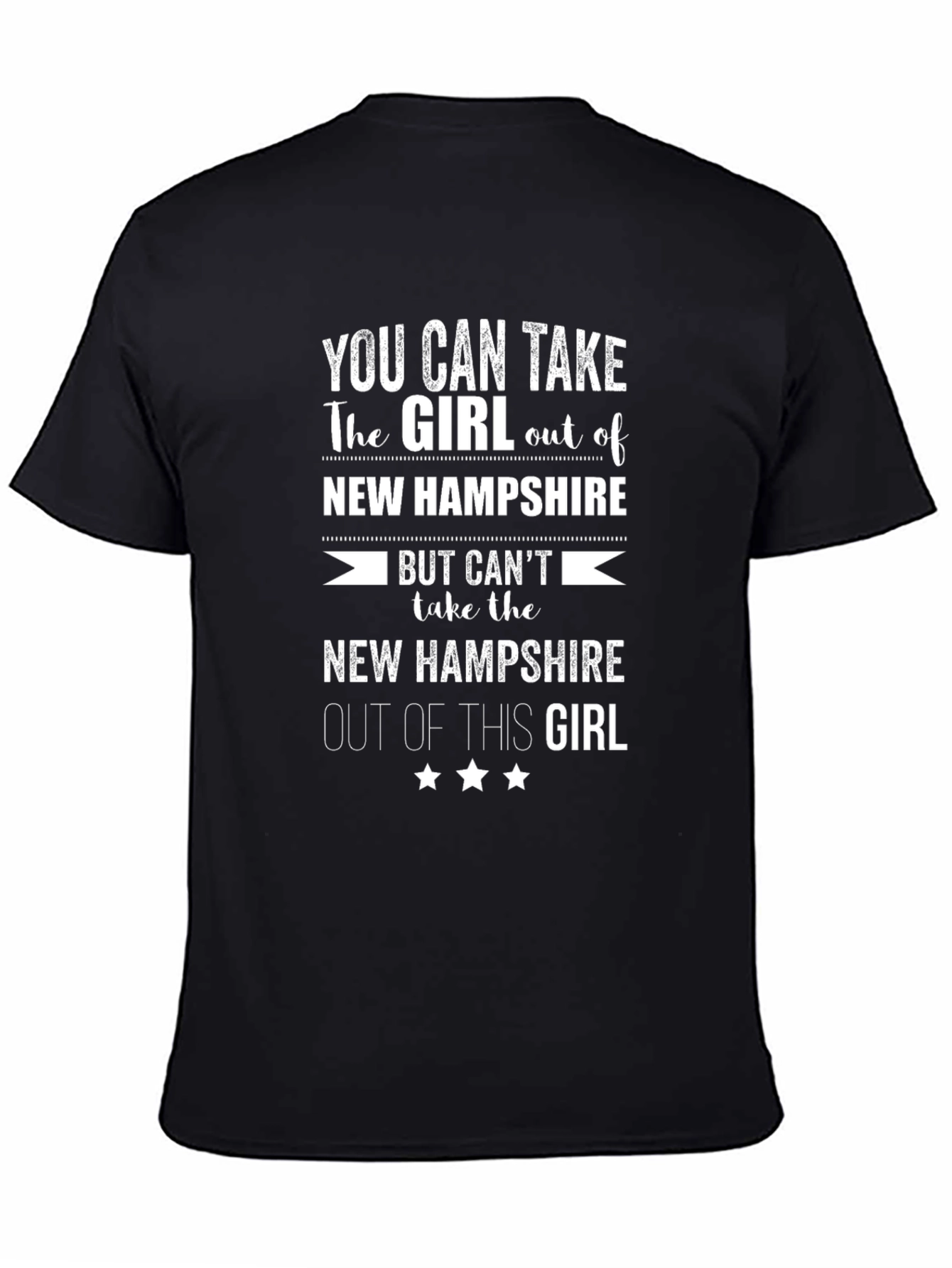 New Hampshire Girl T-Shirt - State Pride Tee